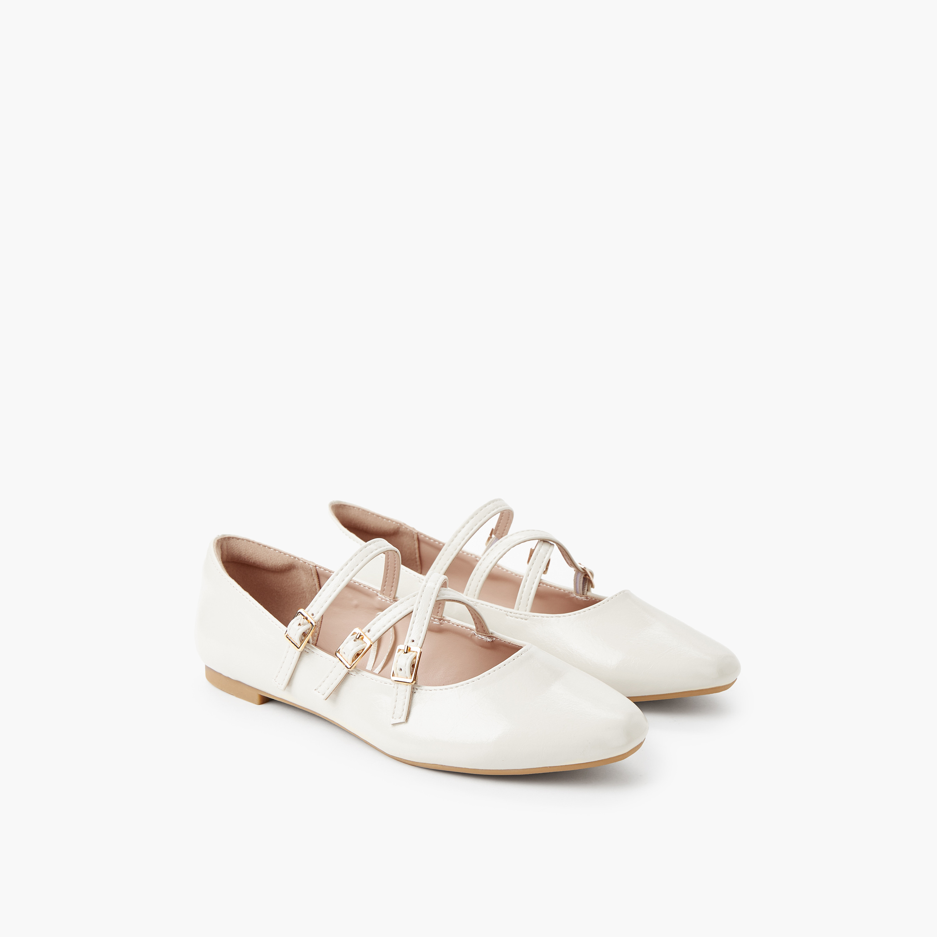 حذاء باليرينا بإبزيم إغلاق للنساء من سيليست-women-shoes-ballerinas-image-1