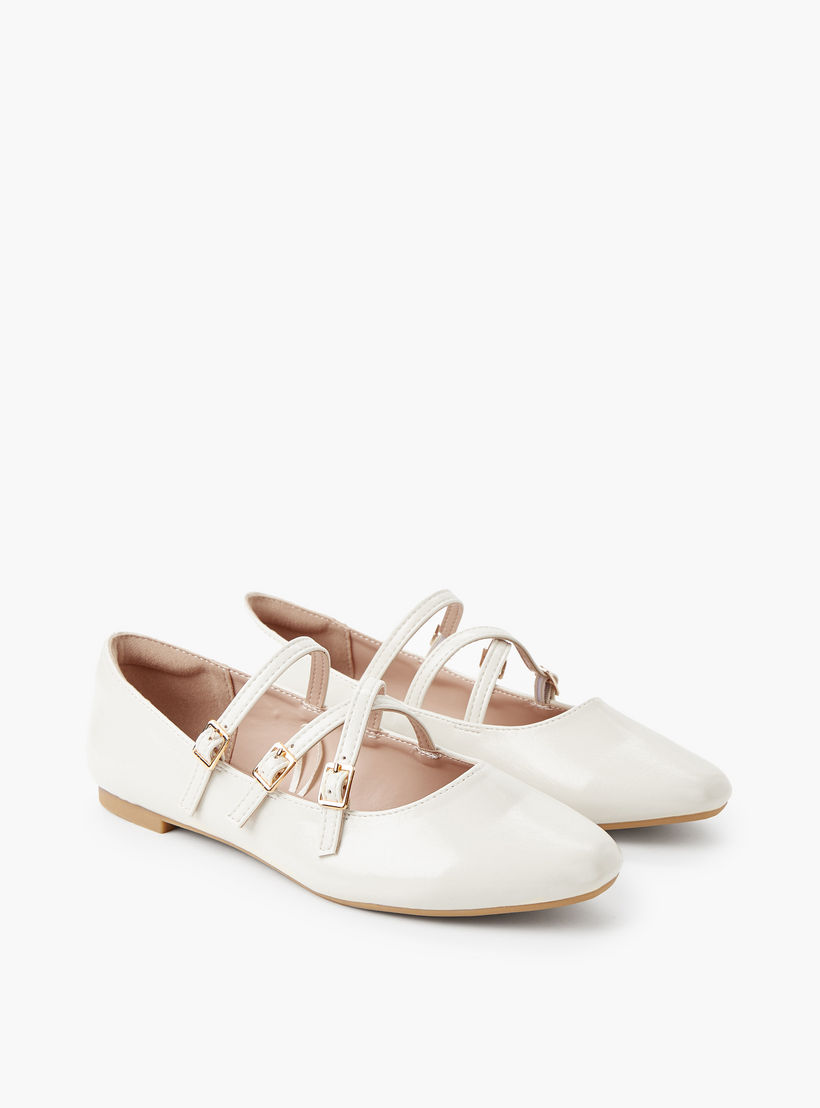 حذاء باليرينا بإبزيم إغلاق للنساء من سيليست-women-shoes-ballerinas-image-1
