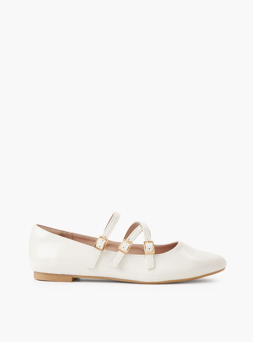 حذاء باليرينا بإبزيم إغلاق للنساء من سيليست-women-shoes-ballerinas-image-3