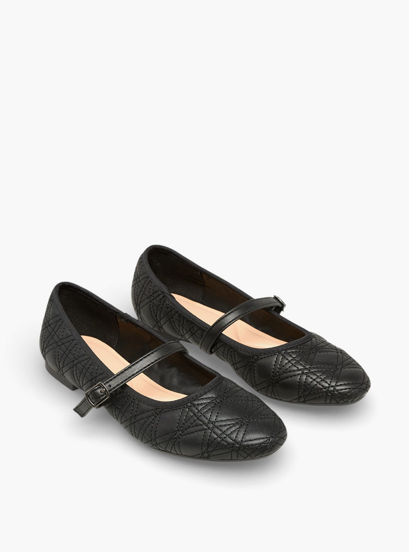 حذاء ماري جين بإبزيم إغلاق للنساء من سيليست-women-shoes-ballerinas-image-1