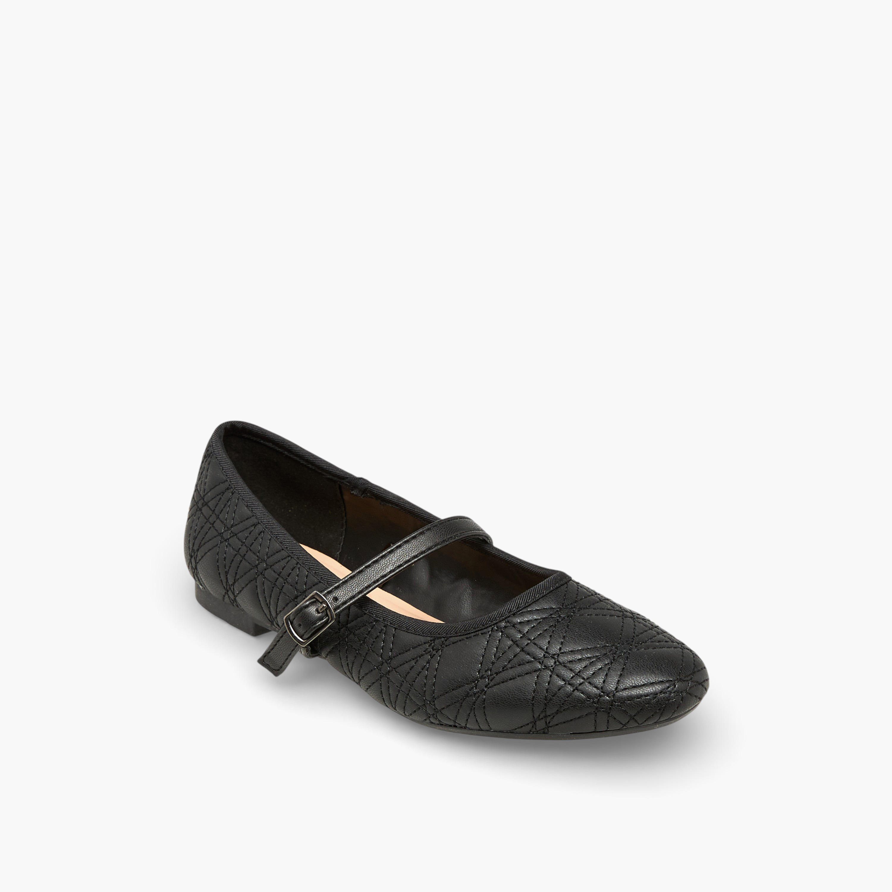 حذاء ماري جين بإبزيم إغلاق للنساء من سيليست-women-shoes-ballerinas-image-2