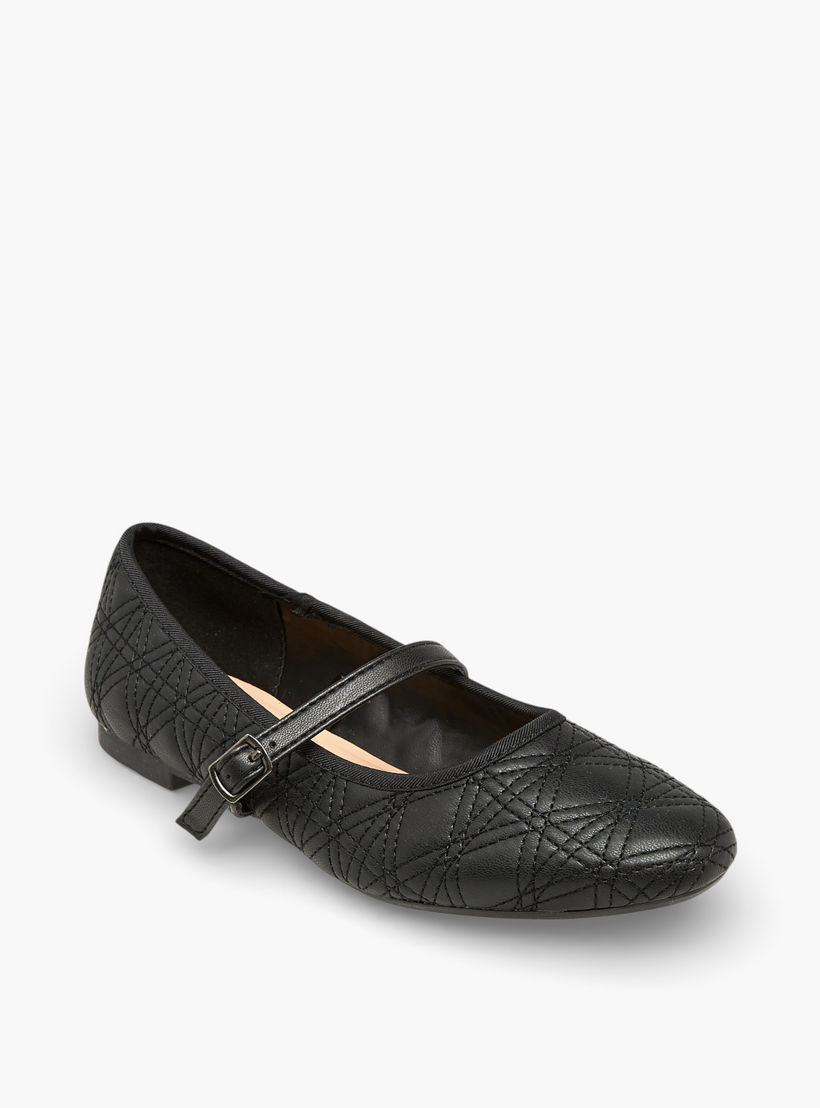 حذاء ماري جين بإبزيم إغلاق للنساء من سيليست-women-shoes-ballerinas-image-2