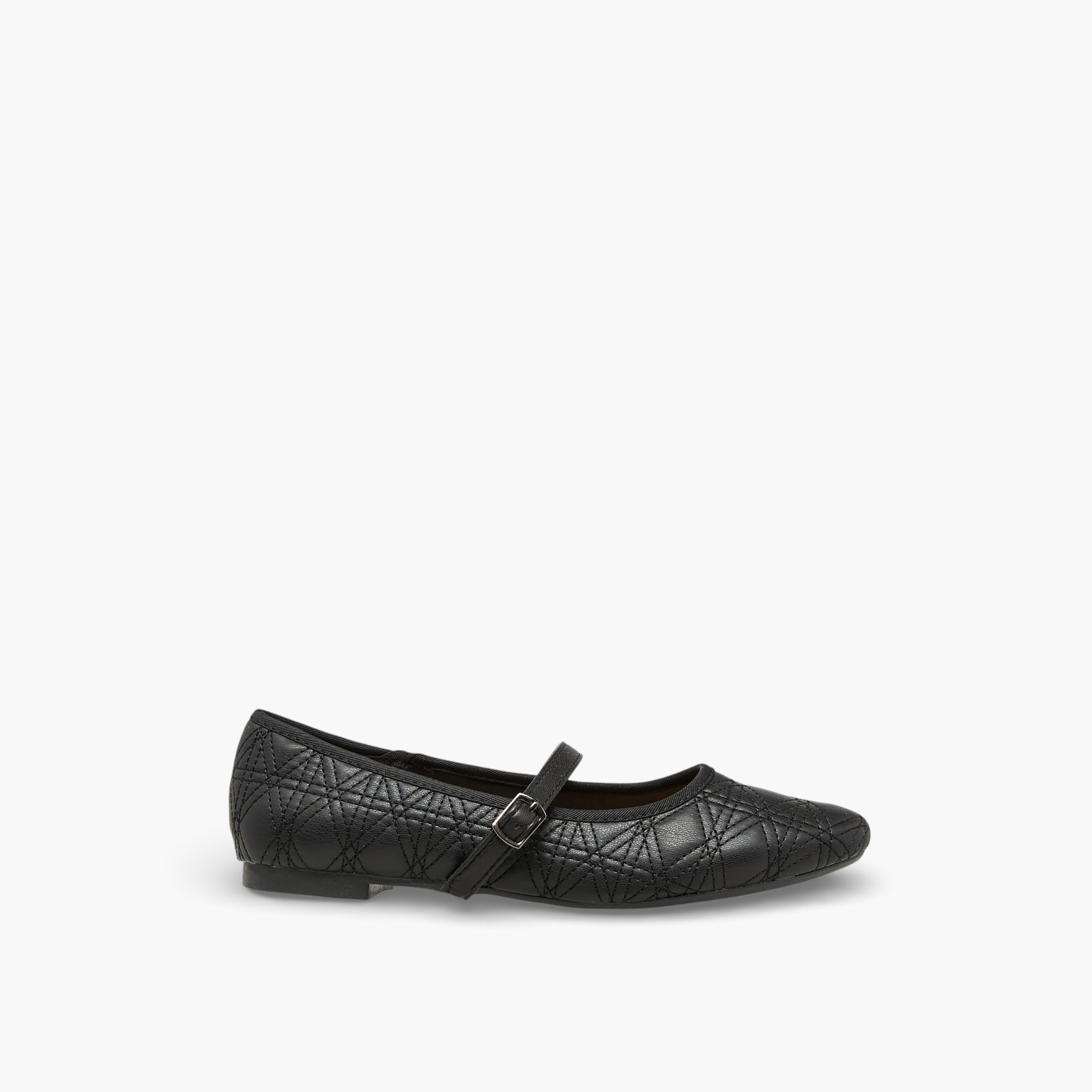 حذاء ماري جين بإبزيم إغلاق للنساء من سيليست-women-shoes-ballerinas-image-3