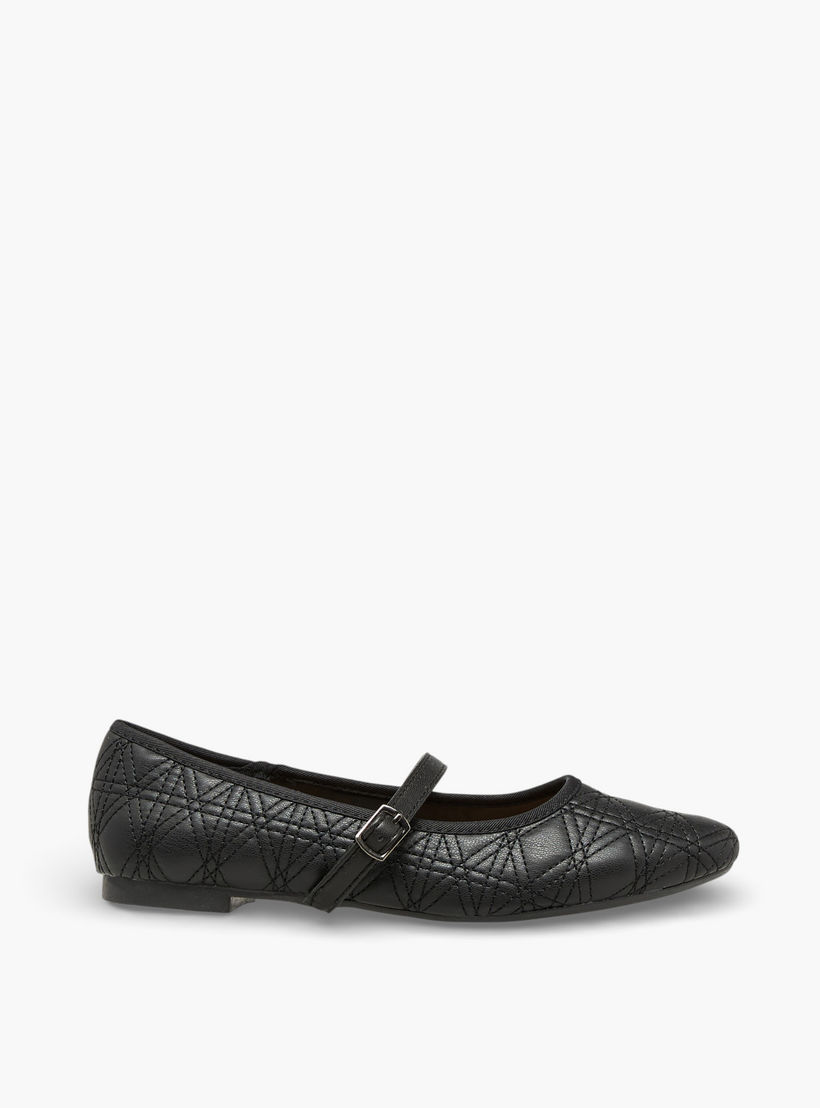 حذاء ماري جين بإبزيم إغلاق للنساء من سيليست-women-shoes-ballerinas-image-3