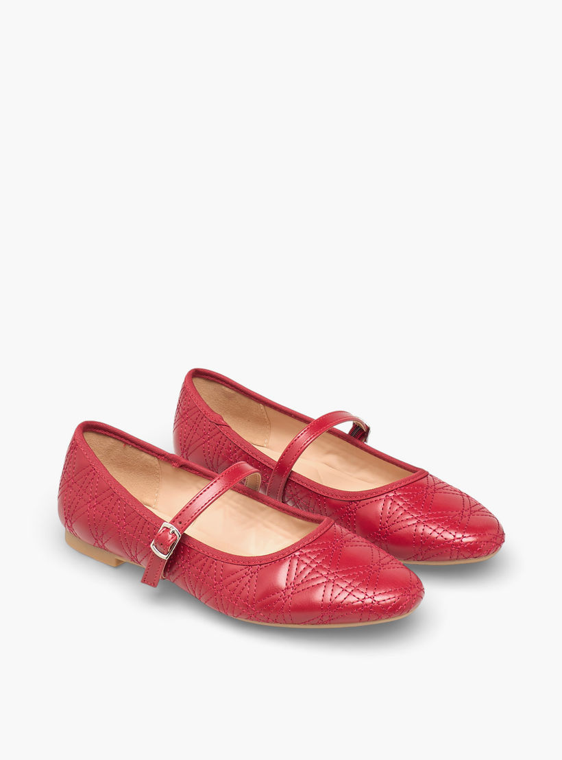 حذاء ماري جين بإبزيم إغلاق للنساء من سيليست-women-shoes-ballerinas-image-1