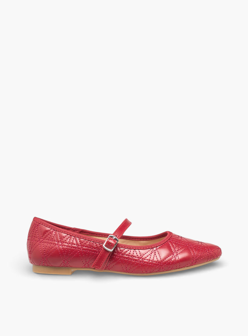 حذاء ماري جين بإبزيم إغلاق للنساء من سيليست-women-shoes-ballerinas-image-3