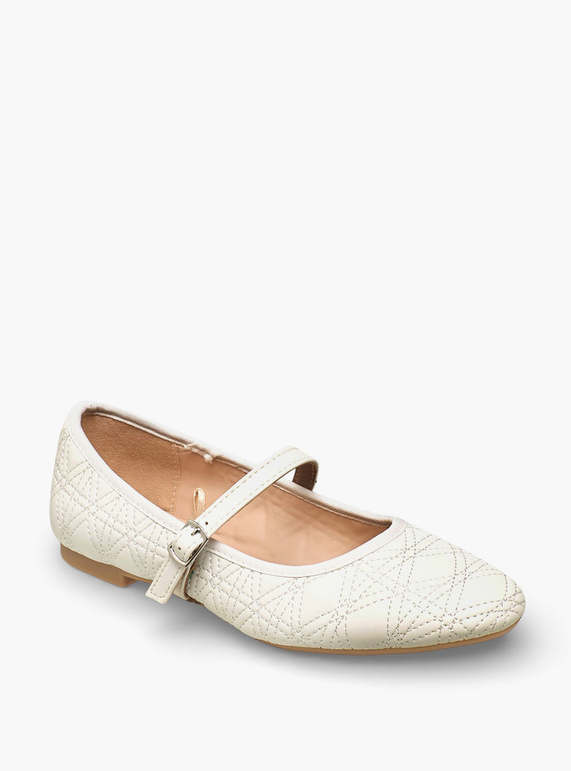 حذاء ماري جين بإبزيم إغلاق للنساء من سيليست-women-shoes-ballerinas-image-2