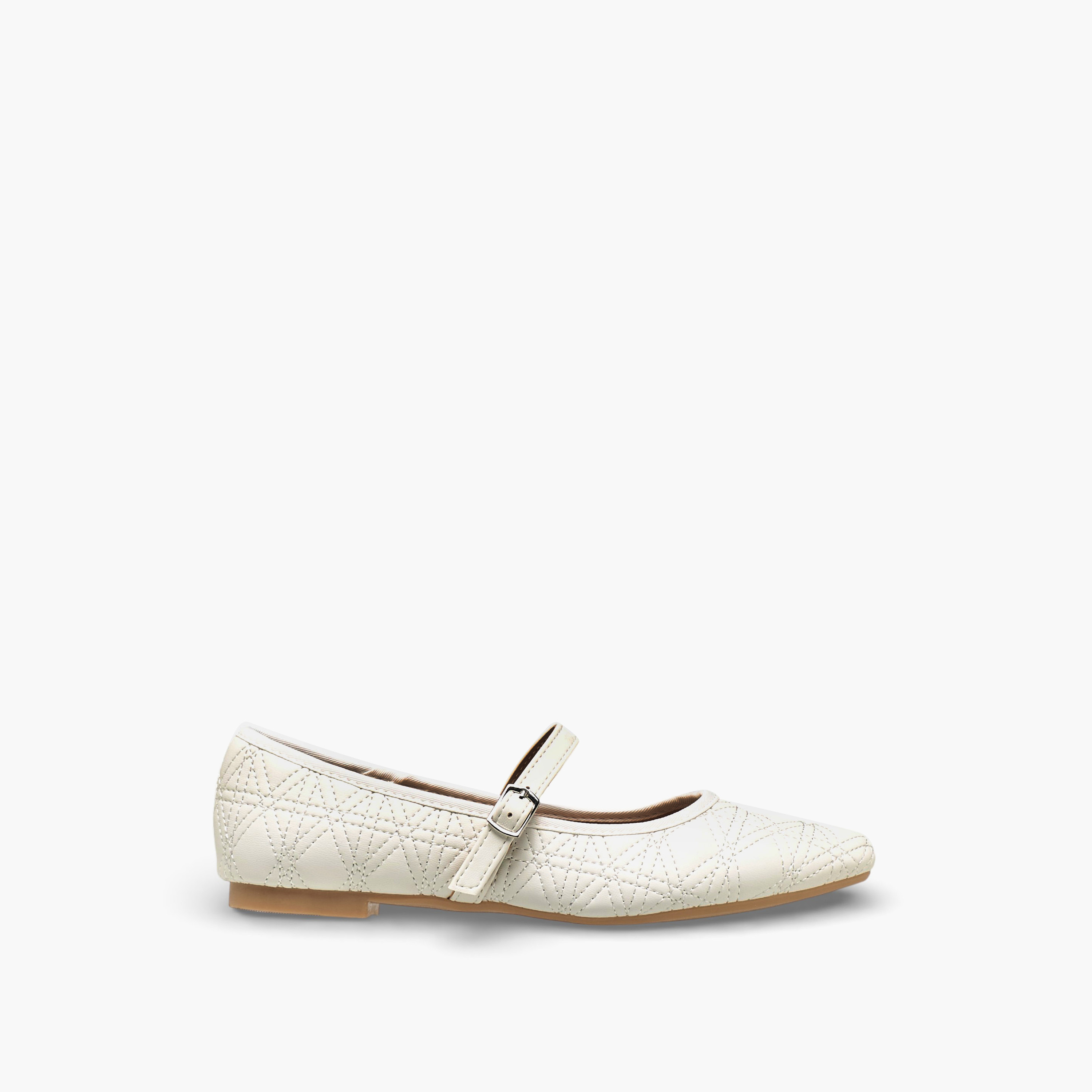 حذاء ماري جين بإبزيم إغلاق للنساء من سيليست-women-shoes-ballerinas-image-3