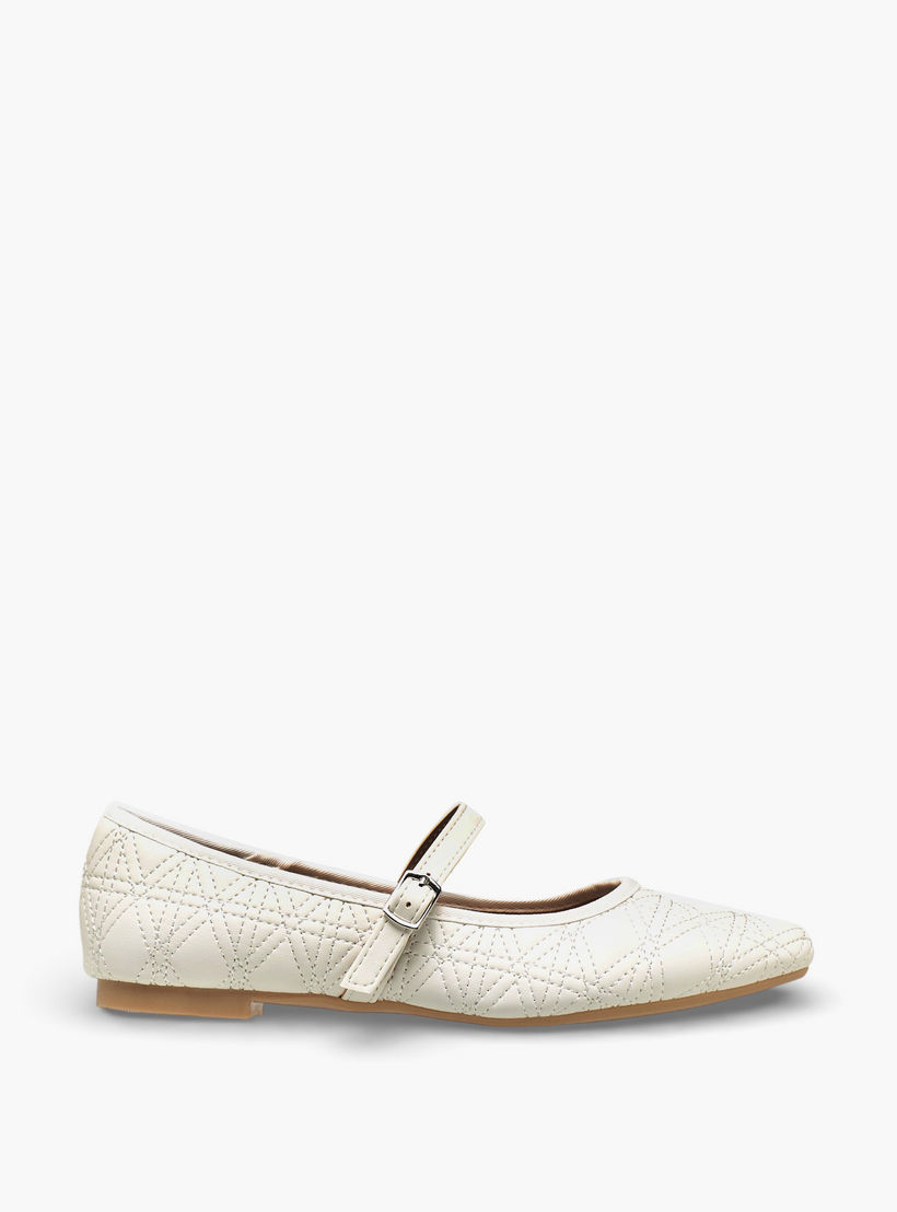 حذاء ماري جين بإبزيم إغلاق للنساء من سيليست-women-shoes-ballerinas-image-3