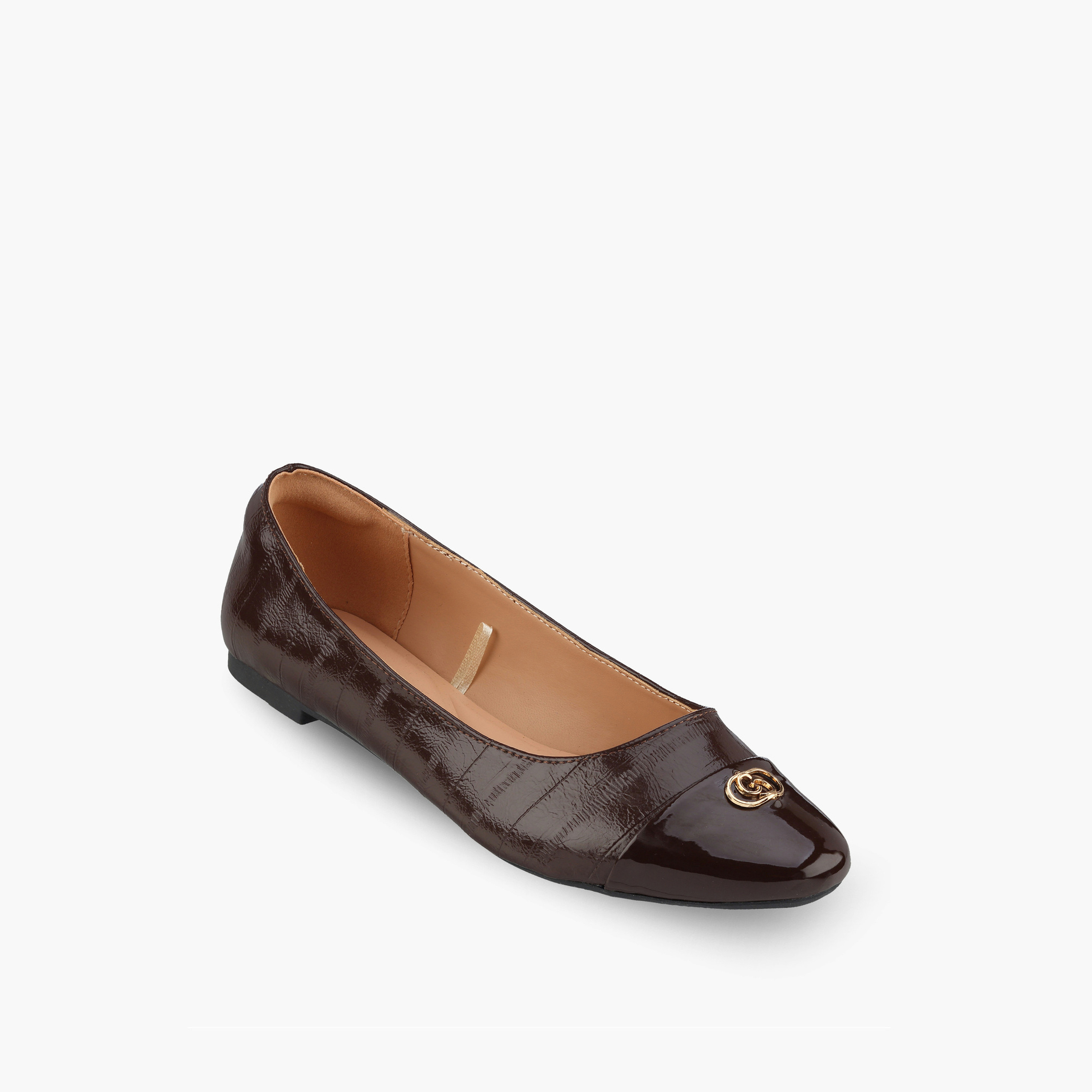 حذاء باليرينا بارز الملمس للنساء من سيليست-women-shoes-ballerinas-image-2