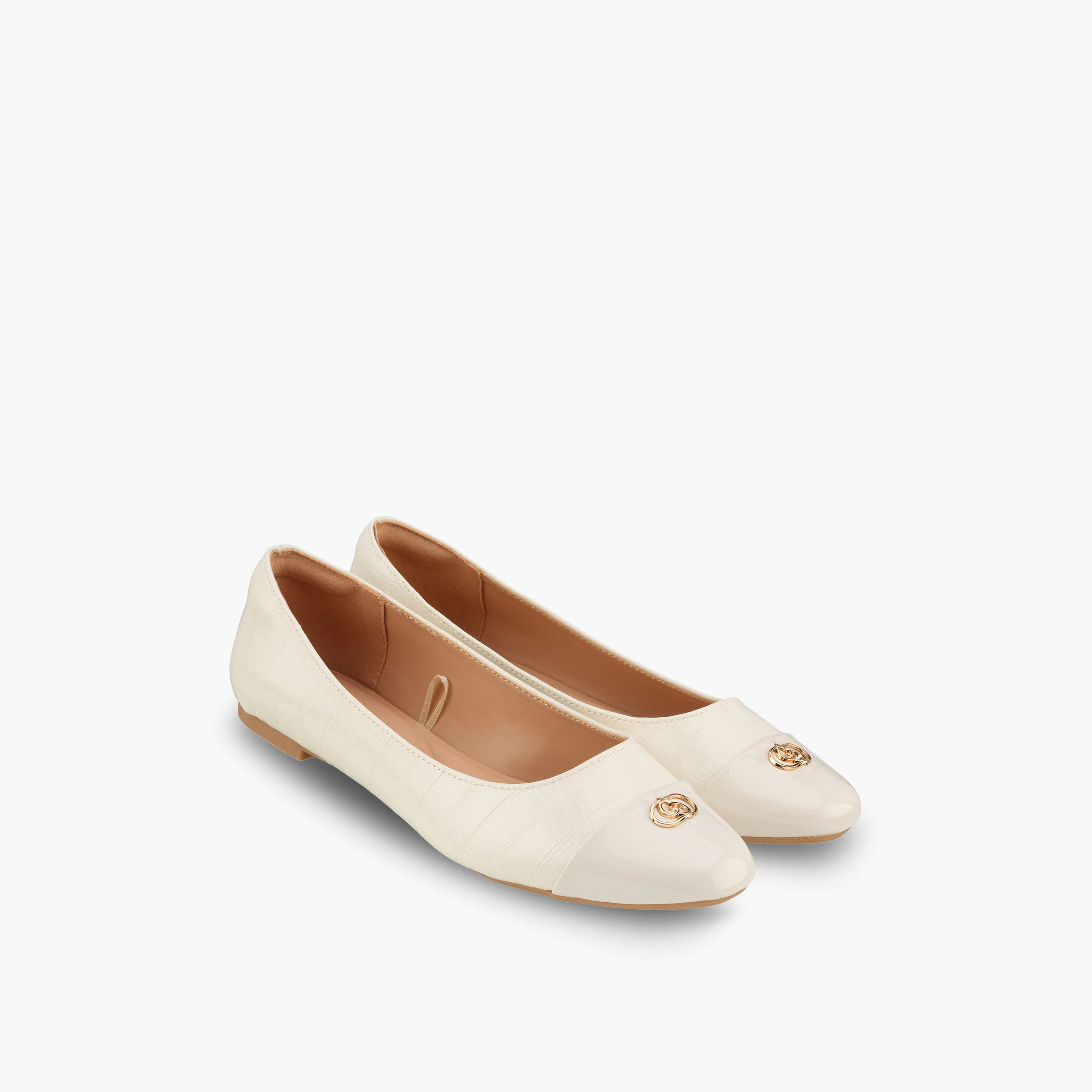 حذاء باليرينا بارز الملمس للنساء من سيليست-women-shoes-ballerinas-image-1