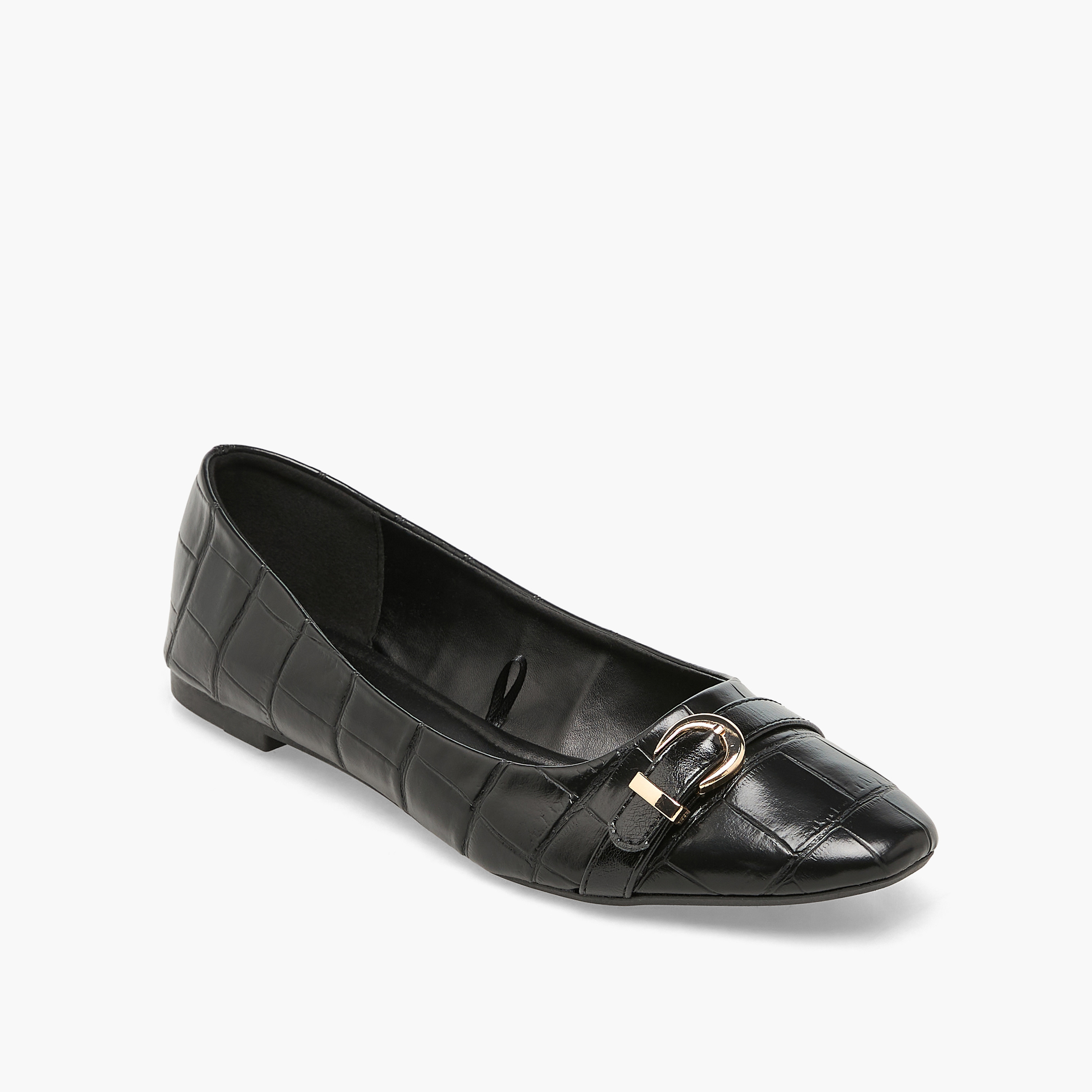 حذاء باليرينا بارز الملمس للنساء من فلورا بيلا-women-shoes-ballerinas-image-2