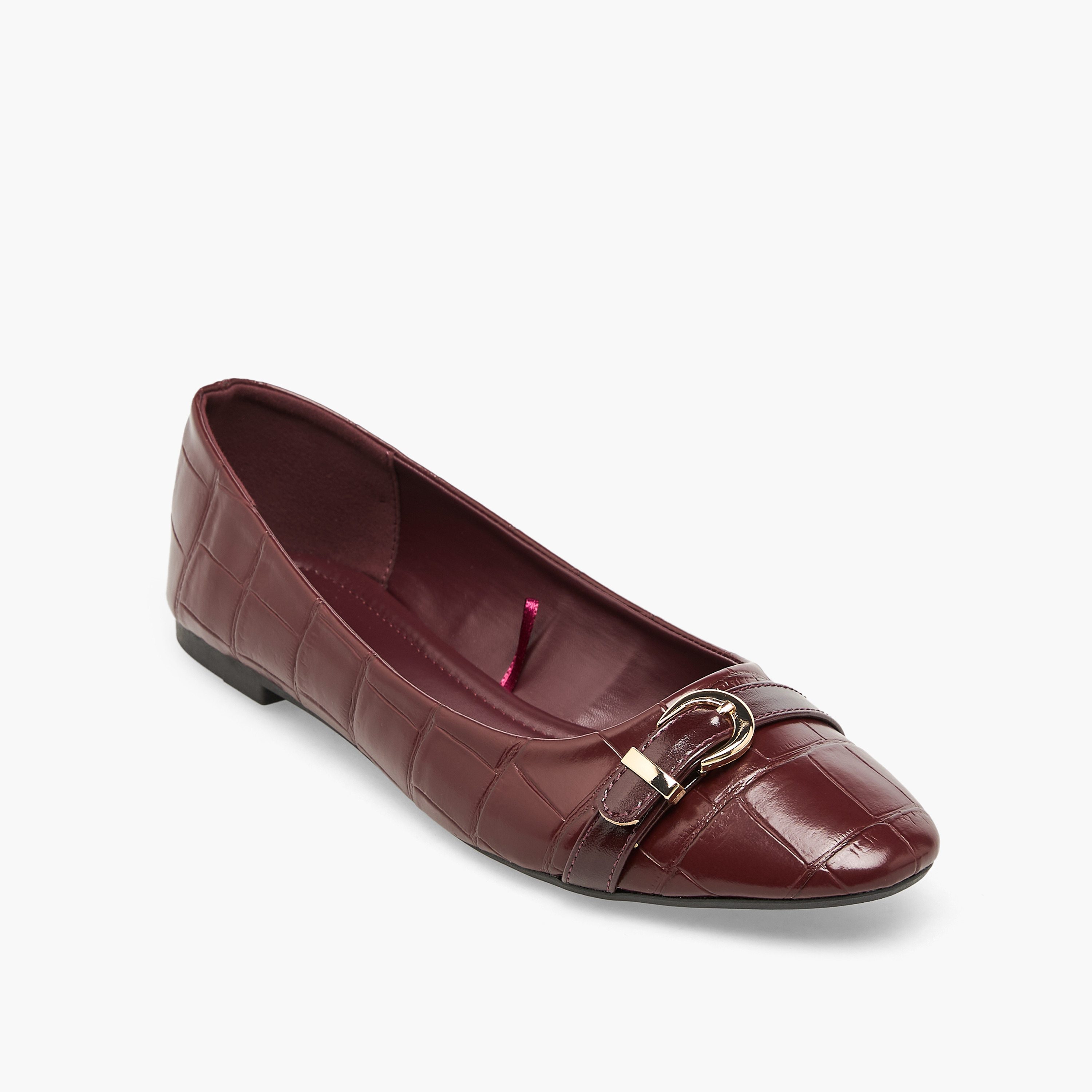 حذاء باليرينا بارز الملمس للنساء من فلورا بيلا-women-shoes-ballerinas-image-7