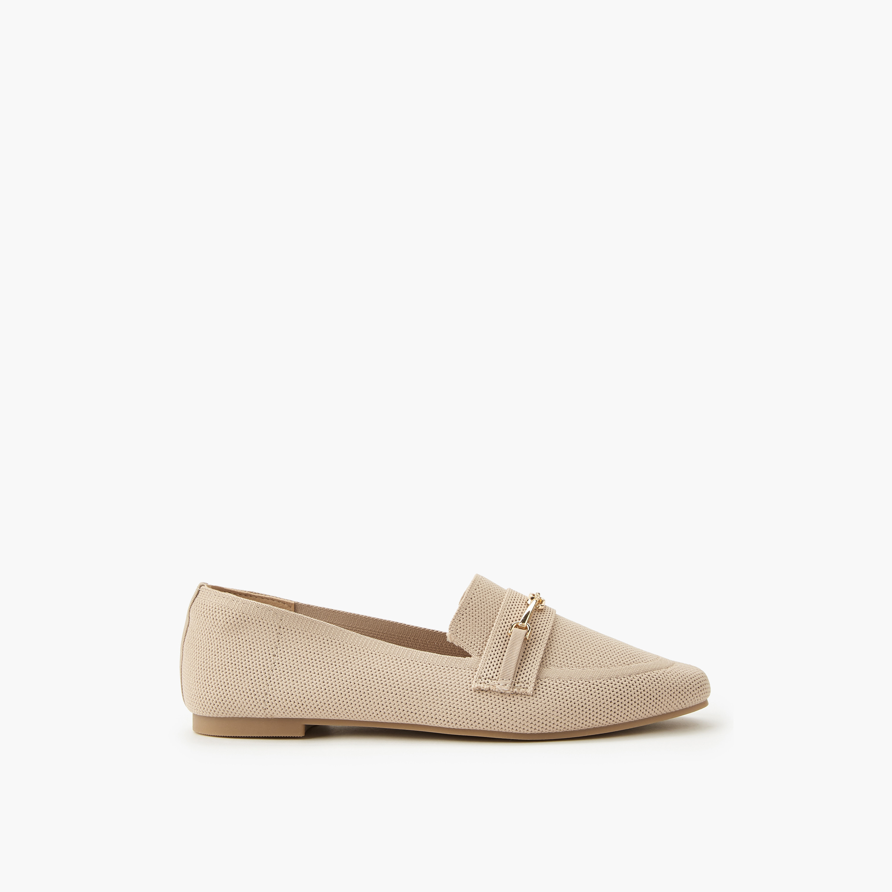 حذاء سهل الارتداء بارز الملمس للنساء من سيليست-women-shoes-flats-loafers-image-3