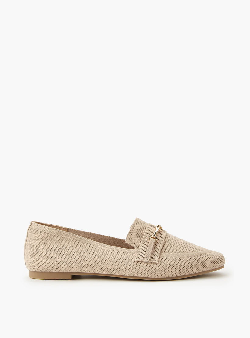 حذاء سهل الارتداء بارز الملمس للنساء من سيليست-women-shoes-flats-loafers-image-3