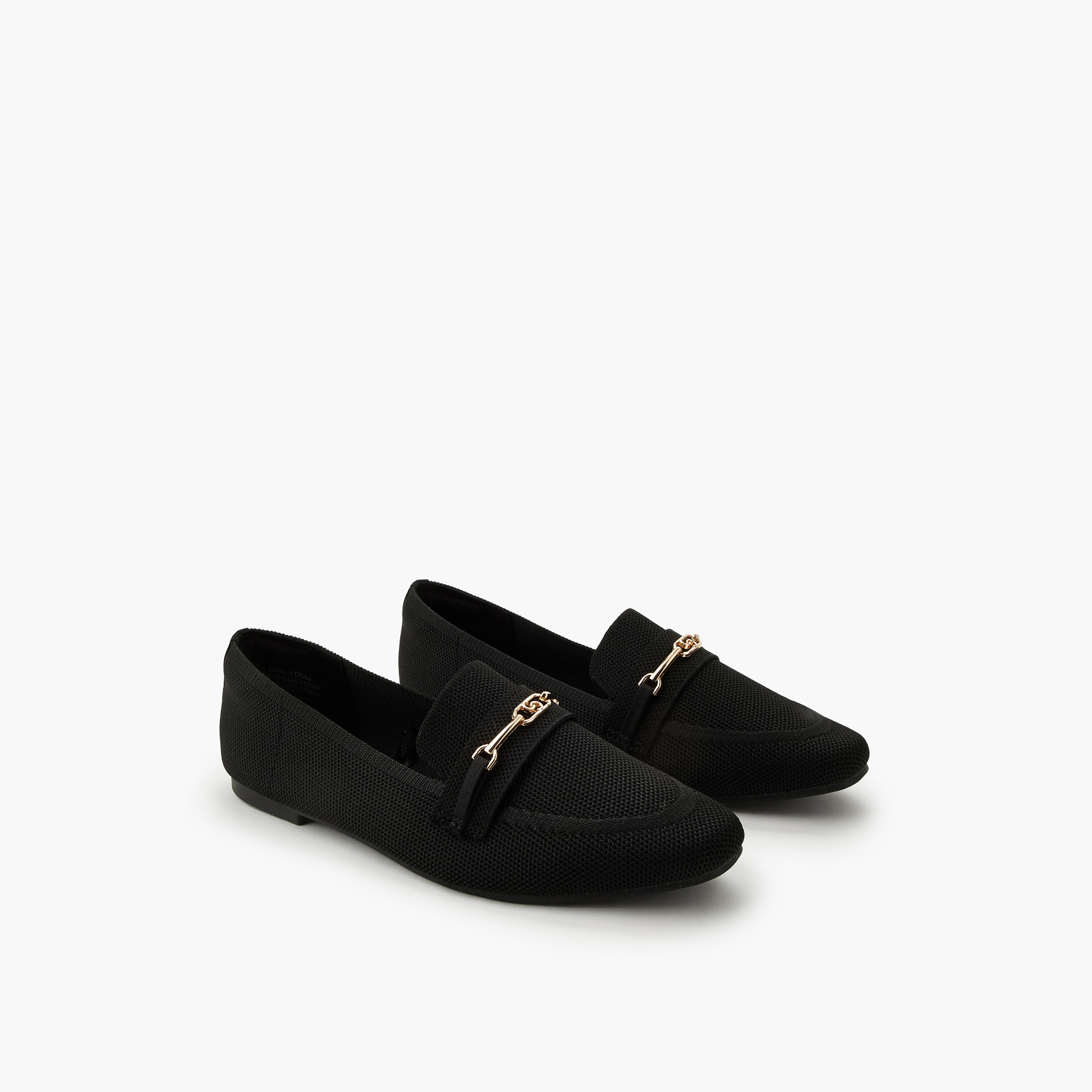 حذاء سهل الارتداء بارز الملمس للنساء من سيليست-women-shoes-flats-loafers-image-1
