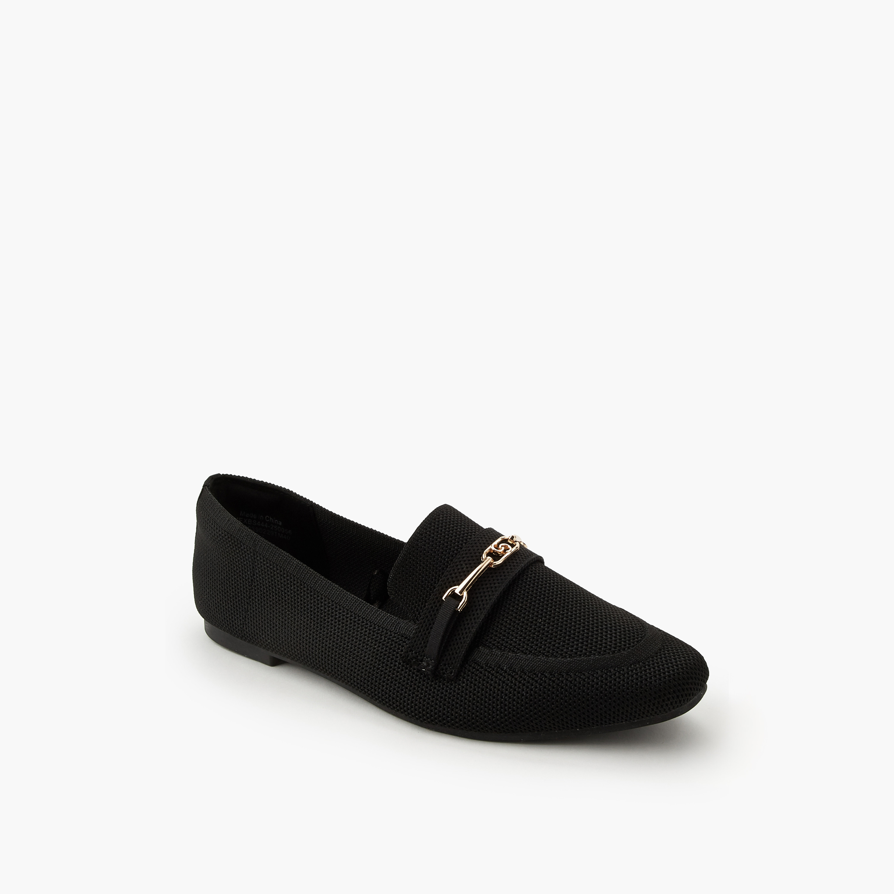حذاء سهل الارتداء بارز الملمس للنساء من سيليست-women-shoes-flats-loafers-image-2