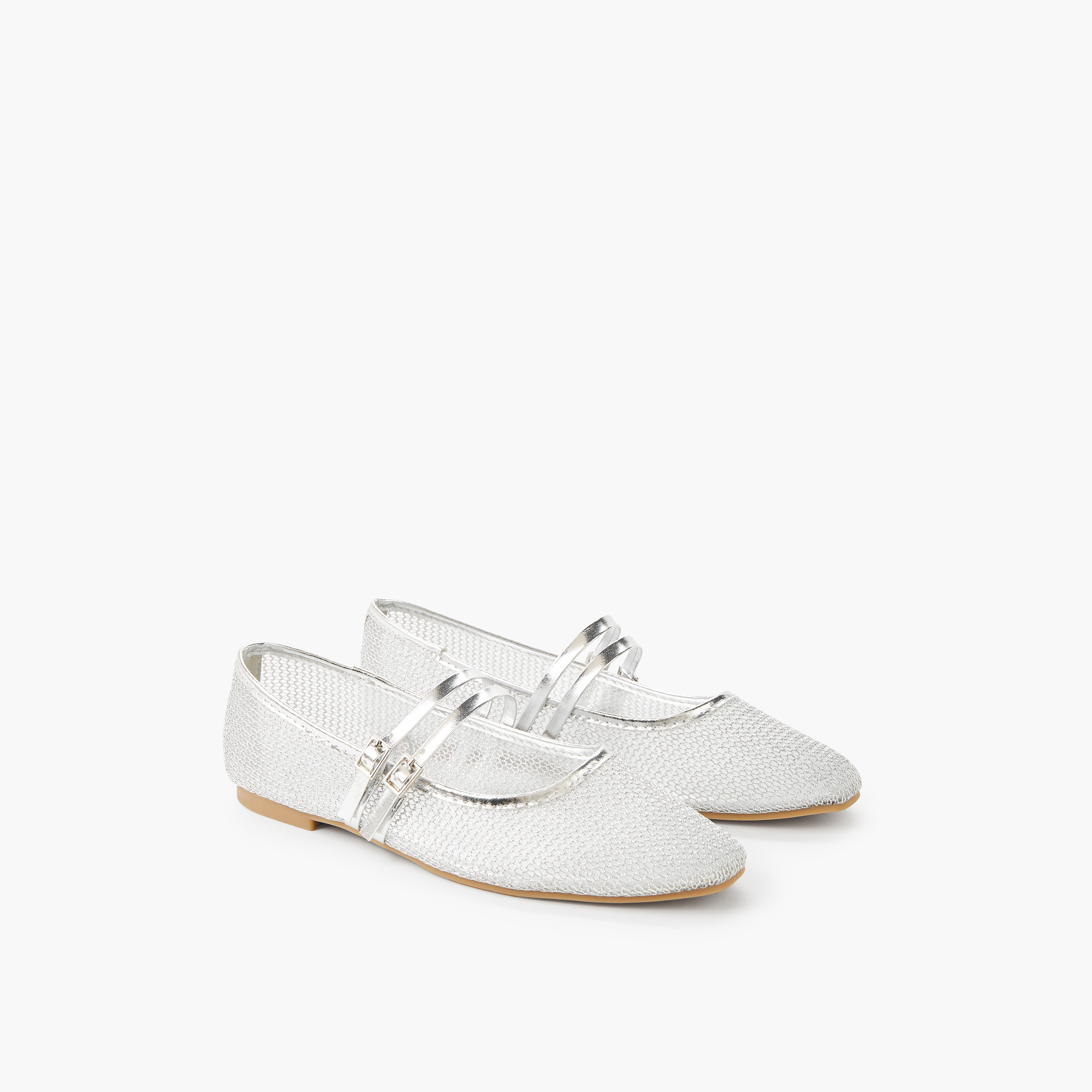 Flora Bella Women Metallic Detail Mary Jane Shoes-women-shoes-flats-ballerinas-image-1