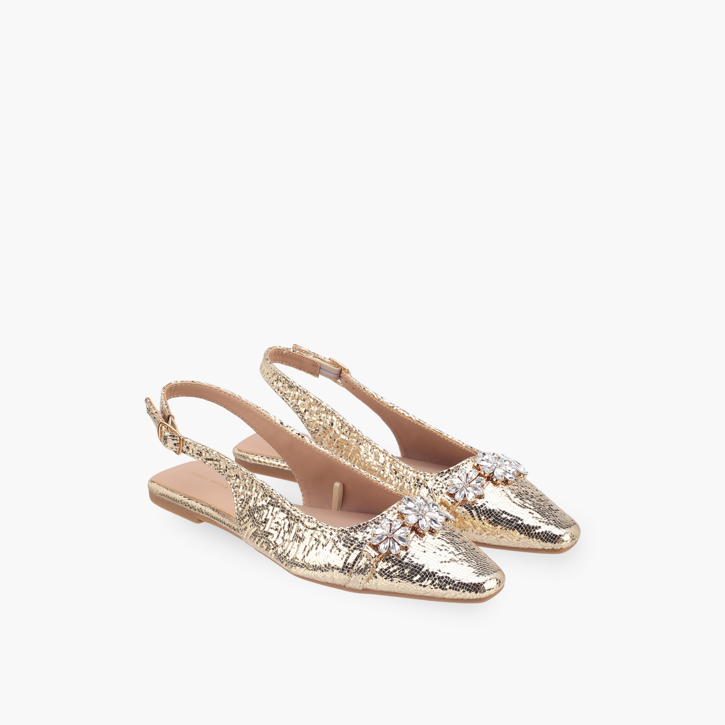 Flora Bella Women Embellished Pointed Toe Slingback Flats-women-shoes-flats-sandals-image-1