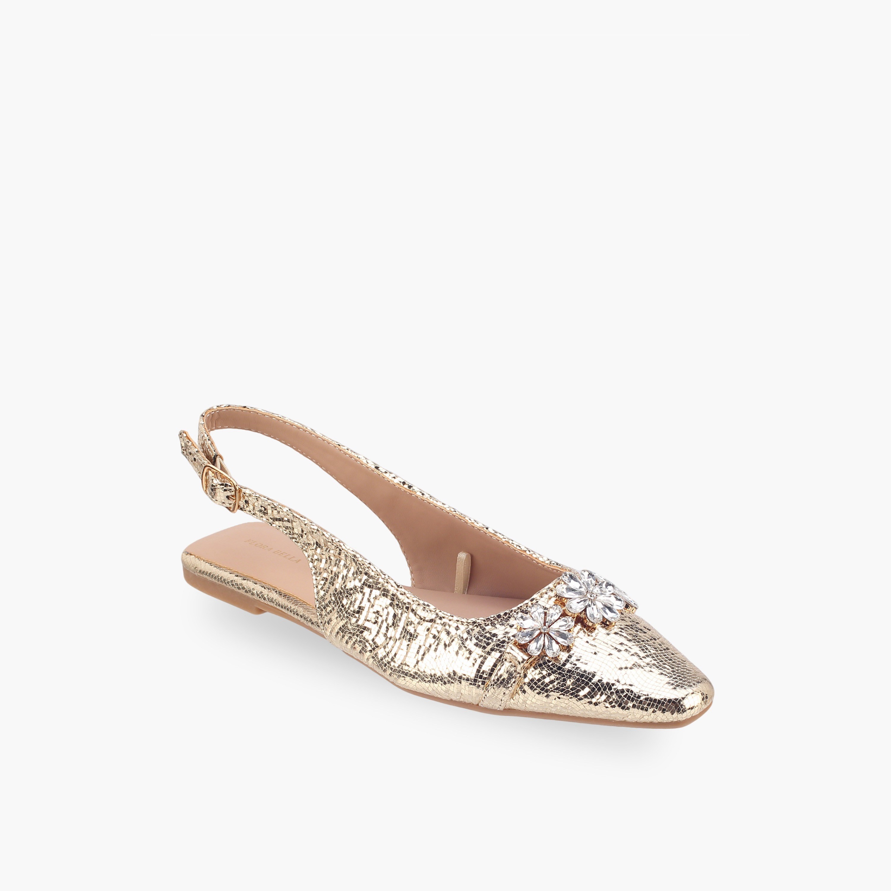Flora Bella Women Embellished Pointed Toe Slingback Flats-women-shoes-flats-sandals-image-2