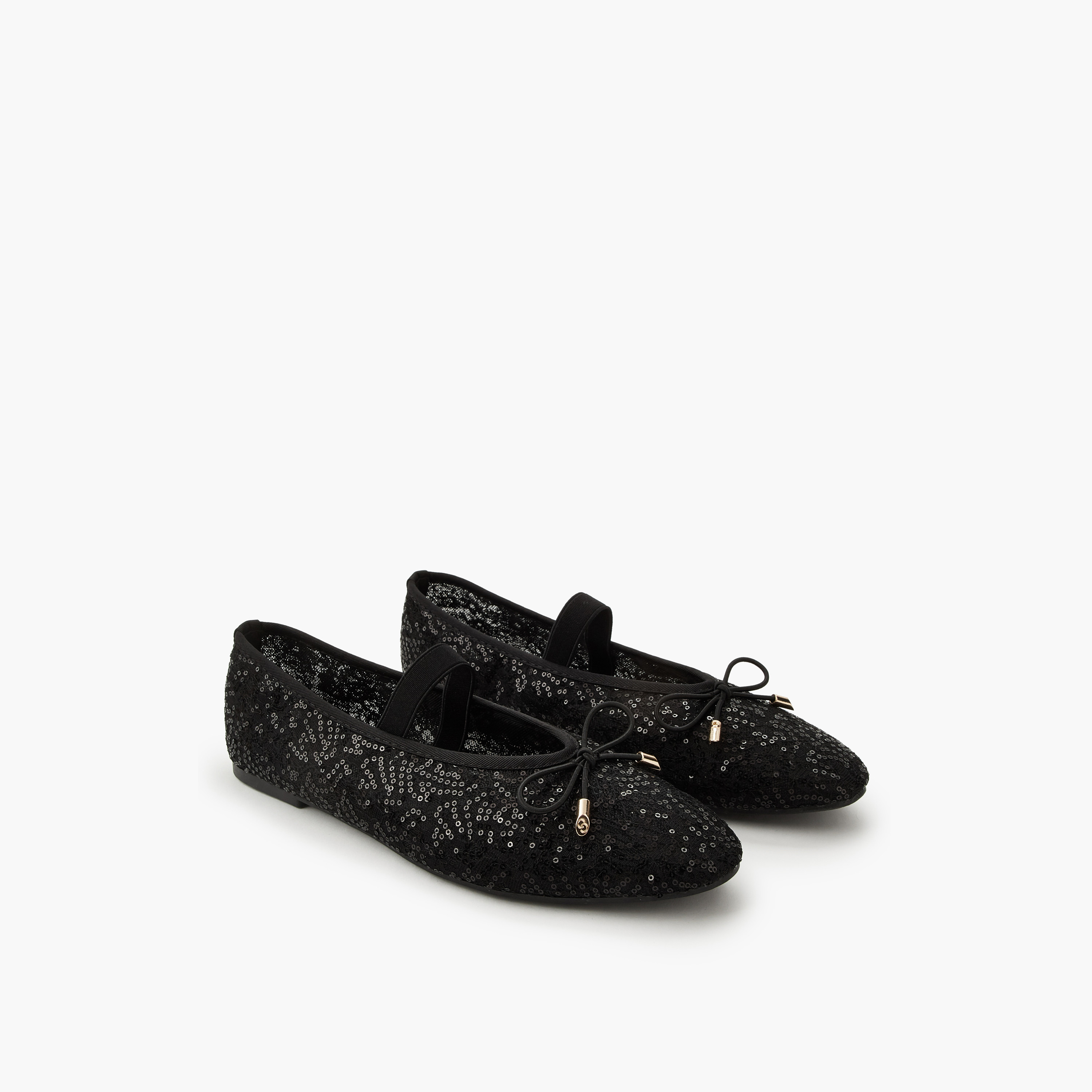 Celeste Women Sequin Embellished Ballerina Shoes-women-shoes-ballerinas-image-1