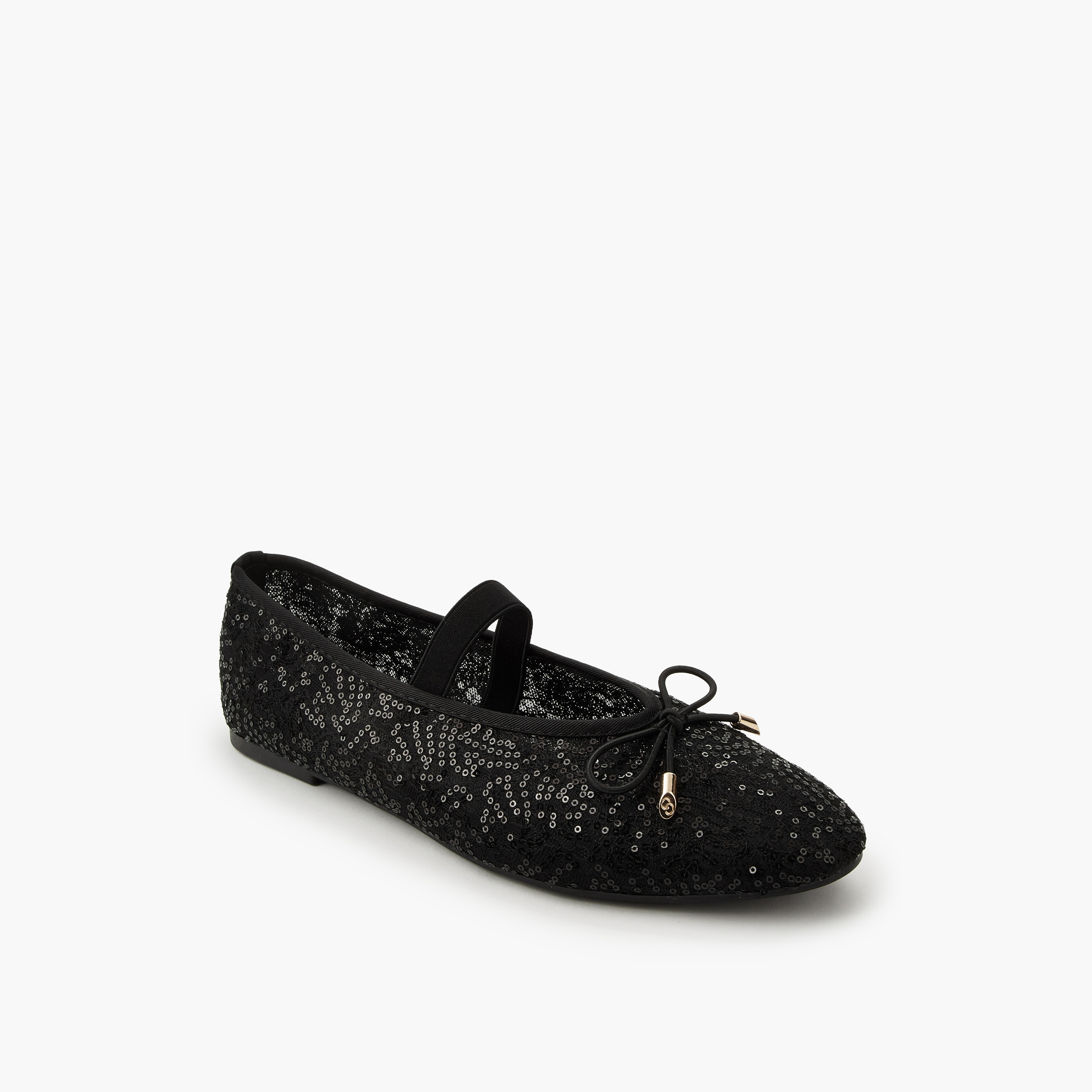 Celeste Women Sequin Embellished Ballerina Shoes-women-shoes-ballerinas-image-2