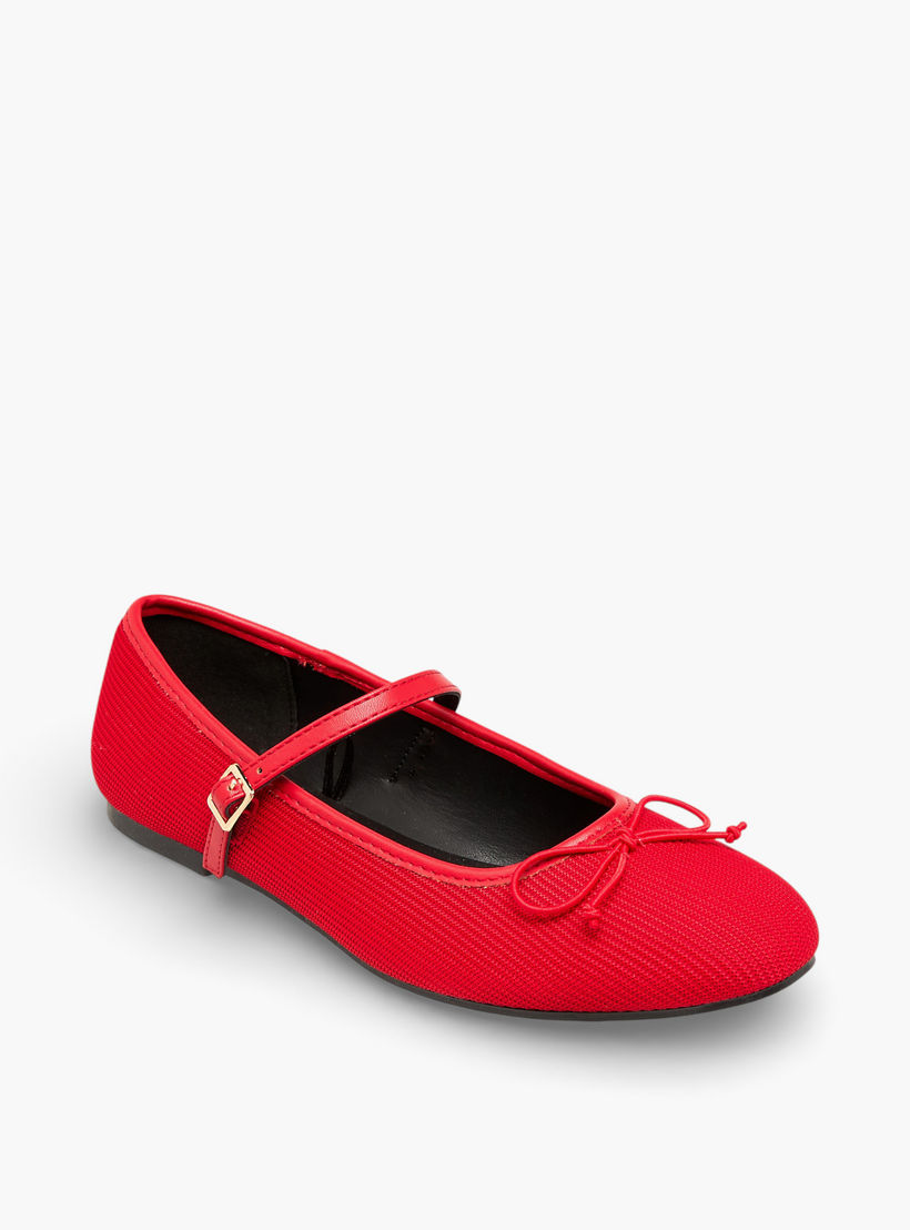 حذاء ماري جين بإبزيم إغلاق للنساء من سيليست-women-shoes-ballerinas-image-2