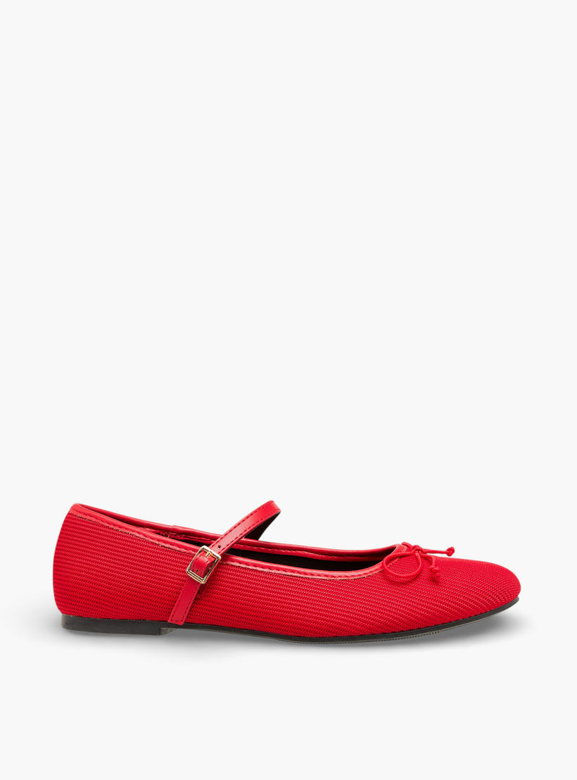 حذاء ماري جين بإبزيم إغلاق للنساء من سيليست-women-shoes-ballerinas-image-3