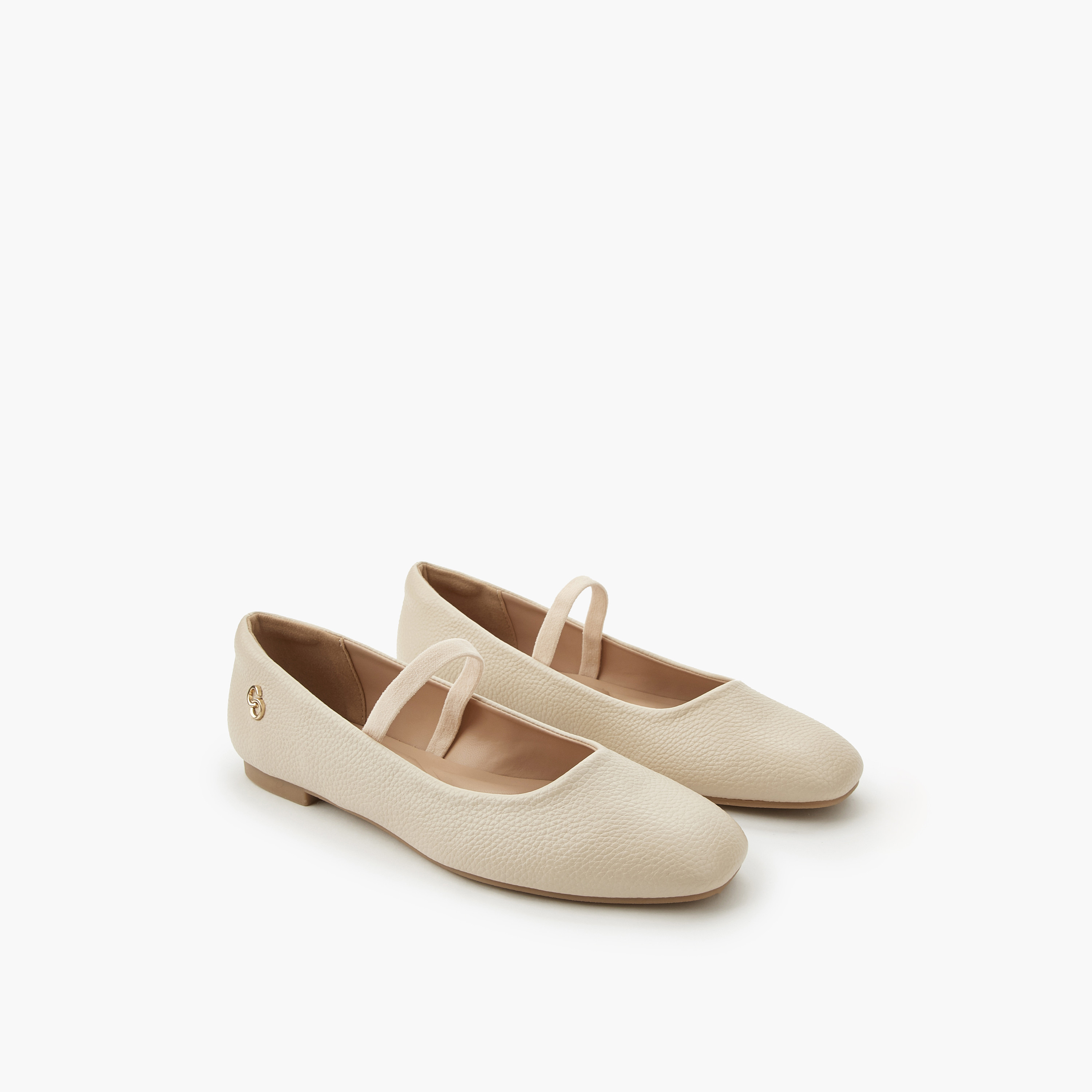 Celeste Women Textured Ballerina Shoes-women-shoes-ballerinas-image-1