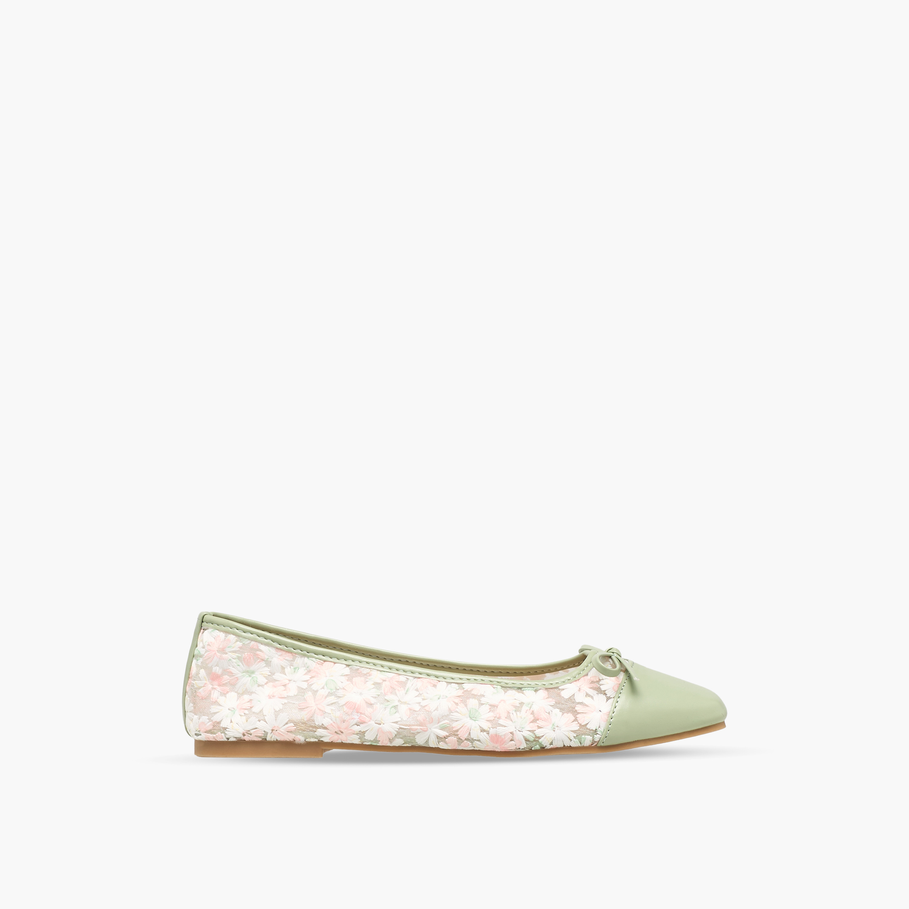 حذاء باليرينا مطرّز بزهور للنساء من سيليست-women-shoes-ballerinas-image-3
