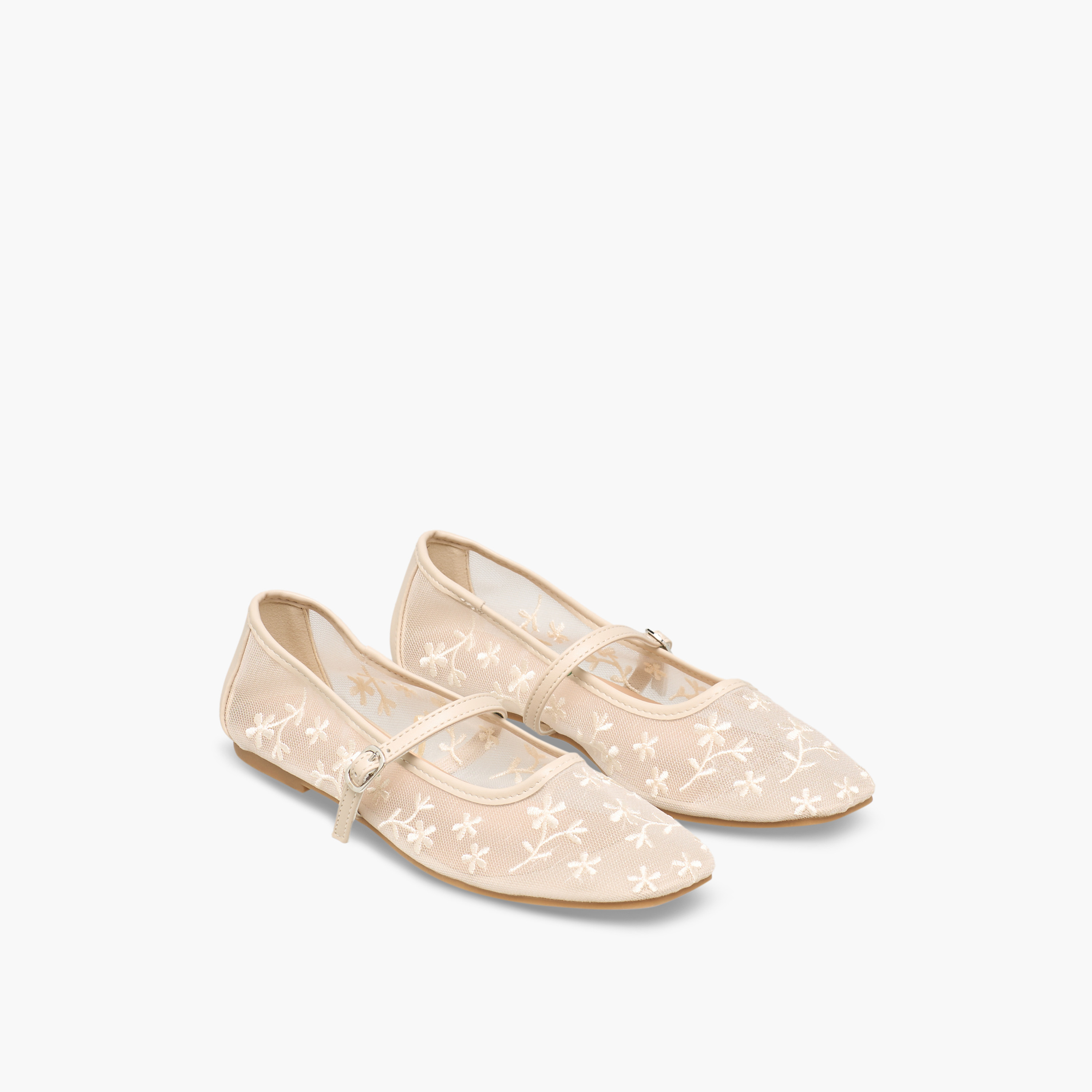 Celeste Women Floral Embroidered Mary Jane Shoes-women-shoes-ballerinas-image-1