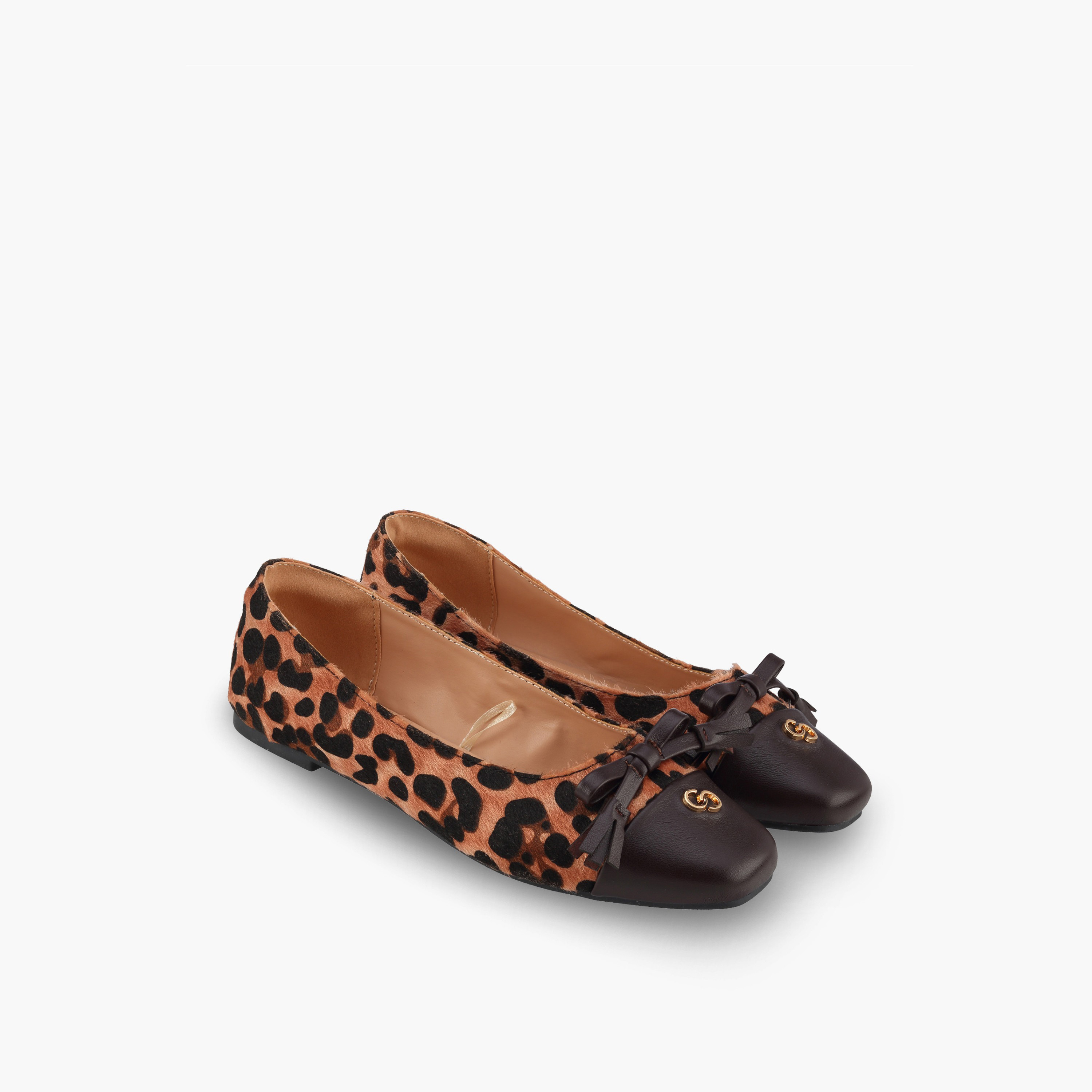 حذاء باليرينا بطبعات جلد الحيوان للنساء من سيليست-women-shoes-ballerinas-image-1