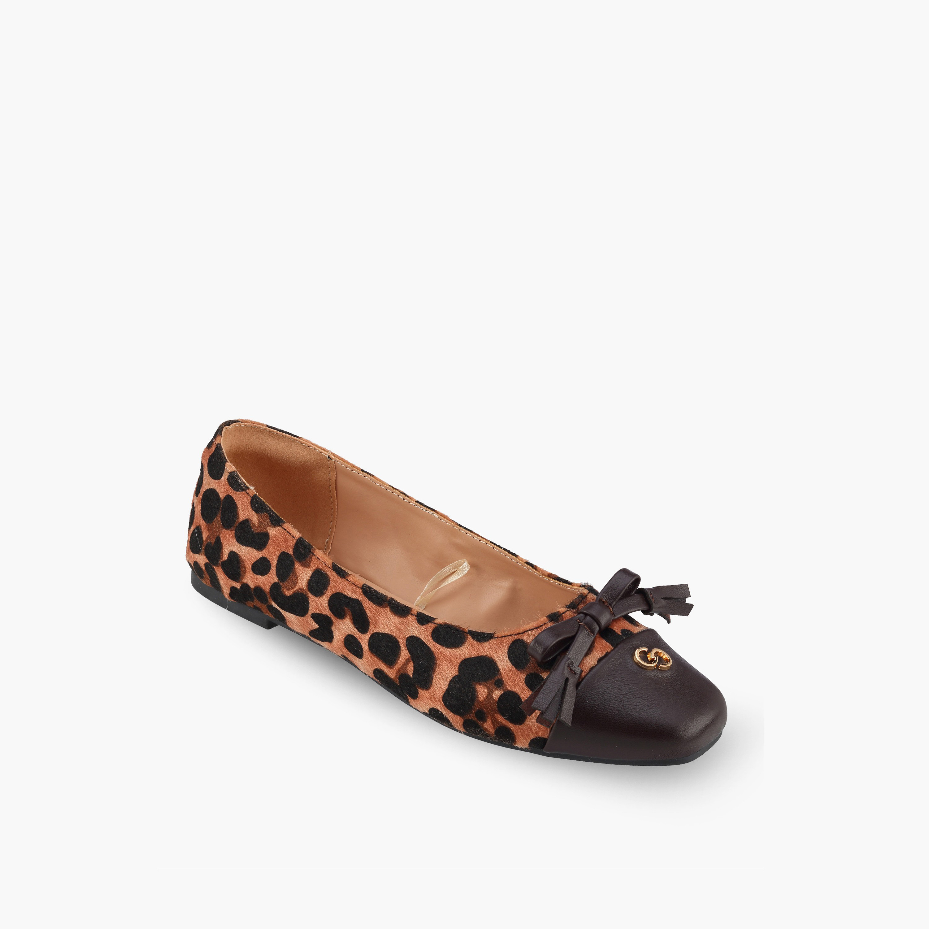 حذاء باليرينا بطبعات جلد الحيوان للنساء من سيليست-women-shoes-ballerinas-image-2