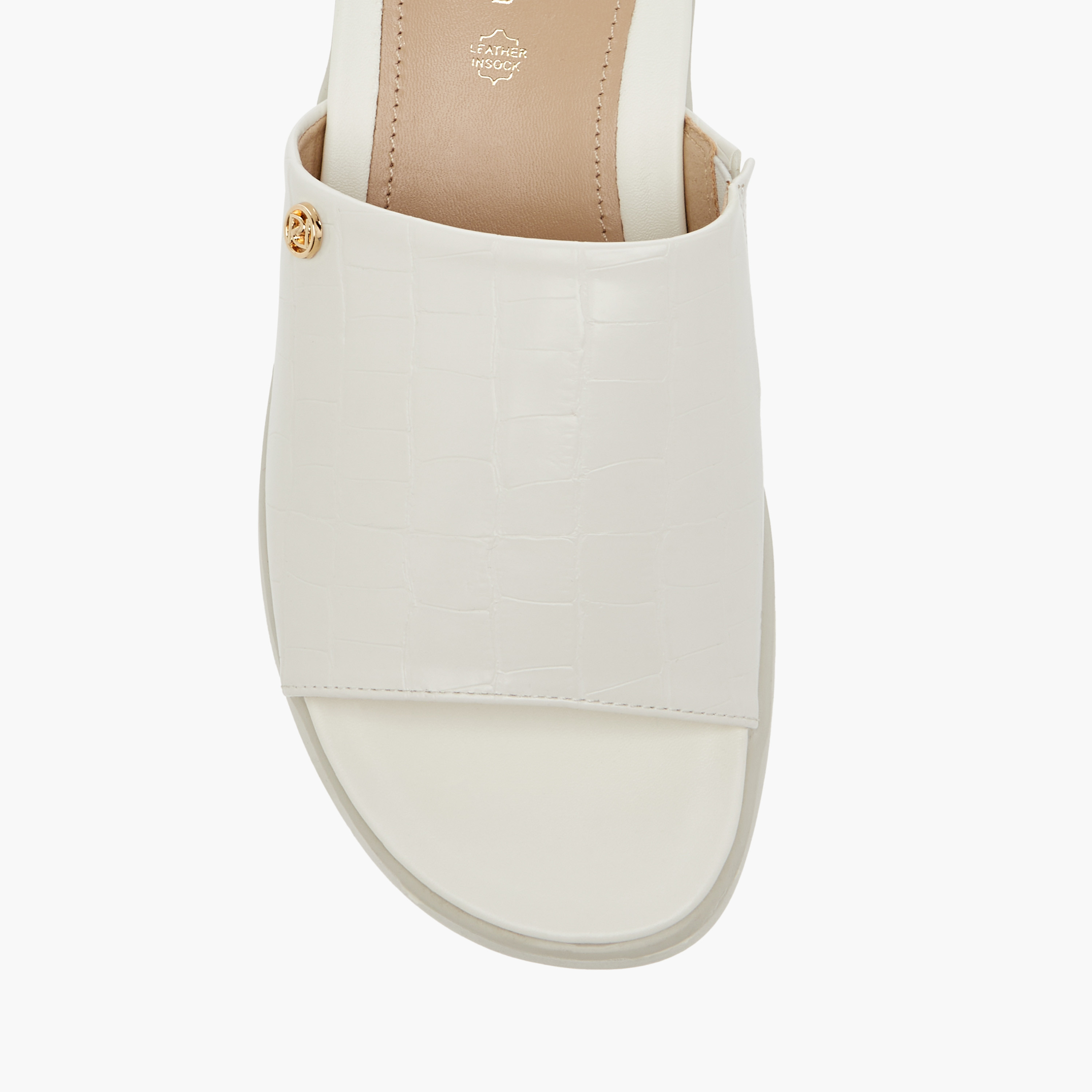 Paprika Textured Slip-On Comfort Sandals with Wedge Heel-women-shoes-sandals-heeled-image-4