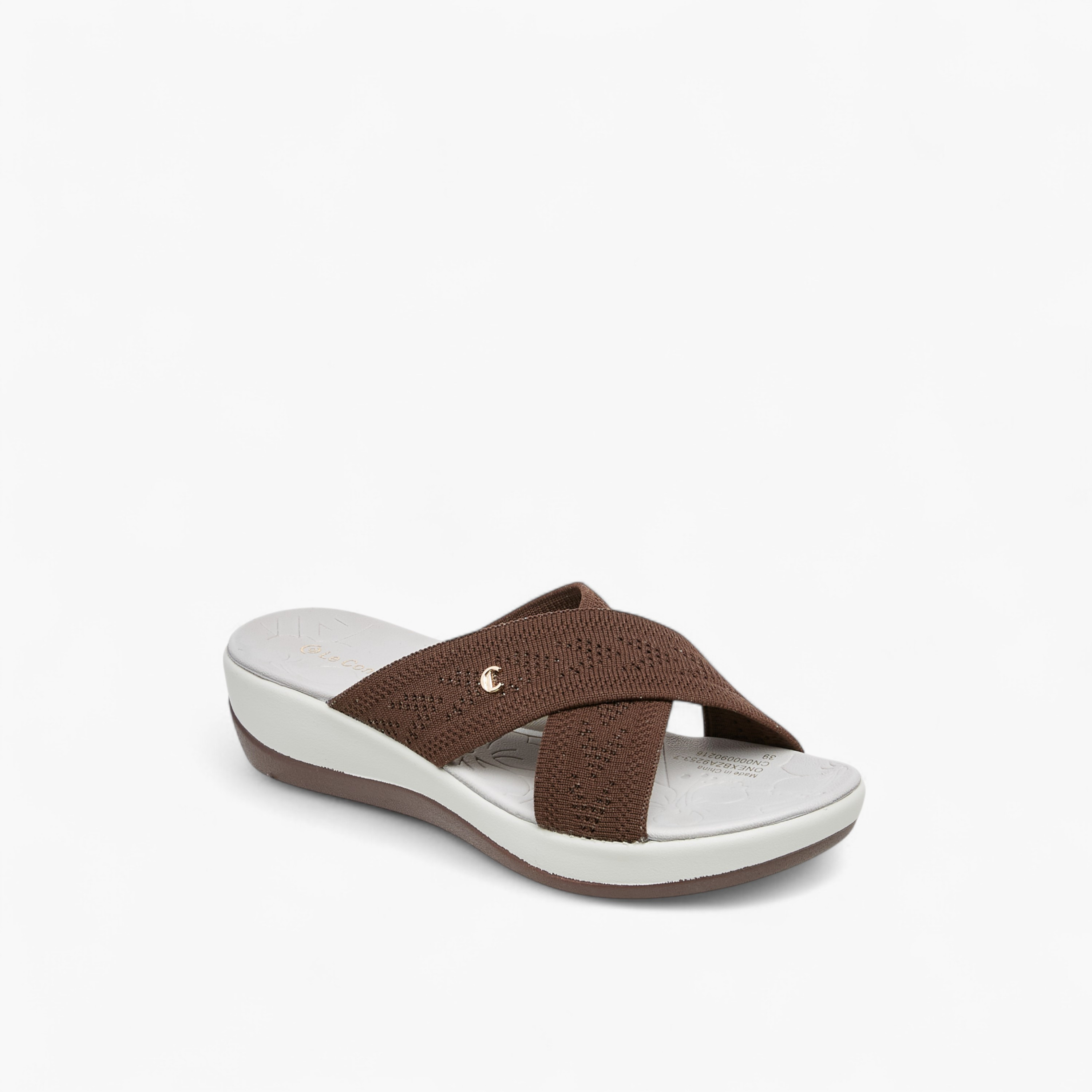 Le Confort Women Cross Strap Comfort Sandals-women-shoes-sandals-heeled-image-2