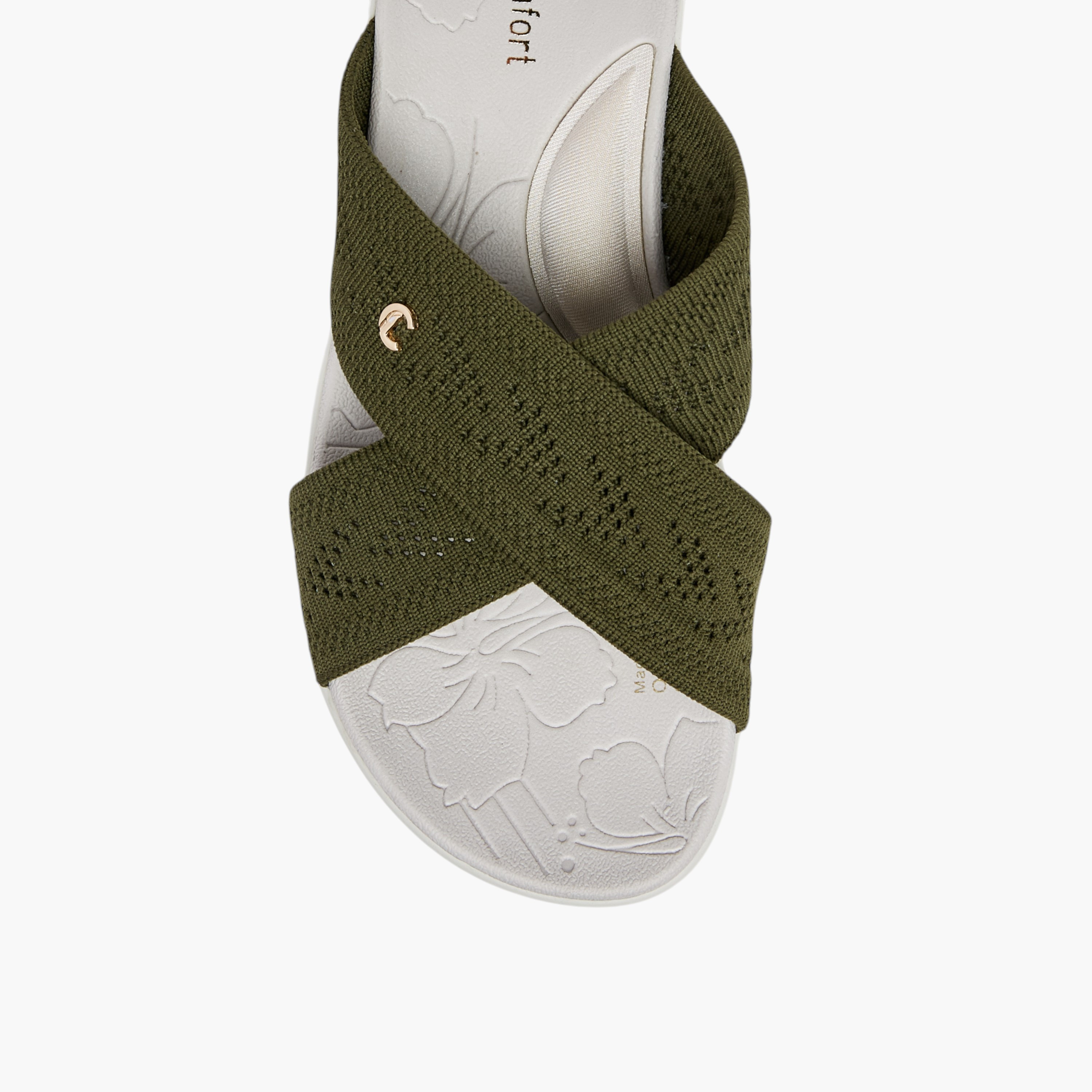 Le Confort Women Cross Strap Comfort Sandals-women-shoes-sandals-heeled-image-4