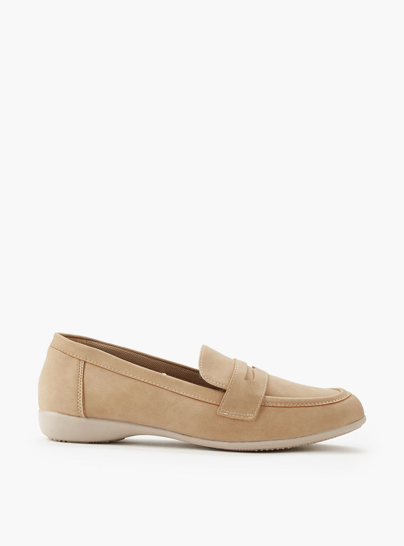 حذاء خفيف سهل الارتداء للنساء من لو كونفورت-women-shoes-flats-loafers-image-3