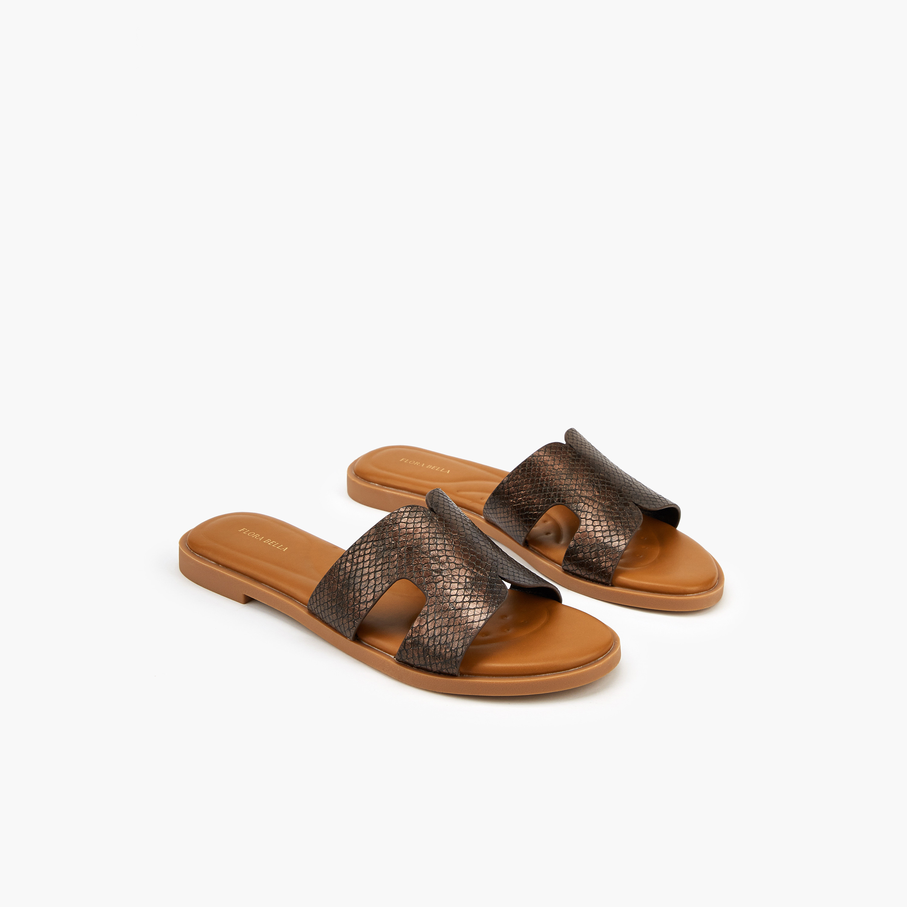 Flora Bella Textured Slip-On Flat Sandals-women-shoes-flats-sandals-image-1