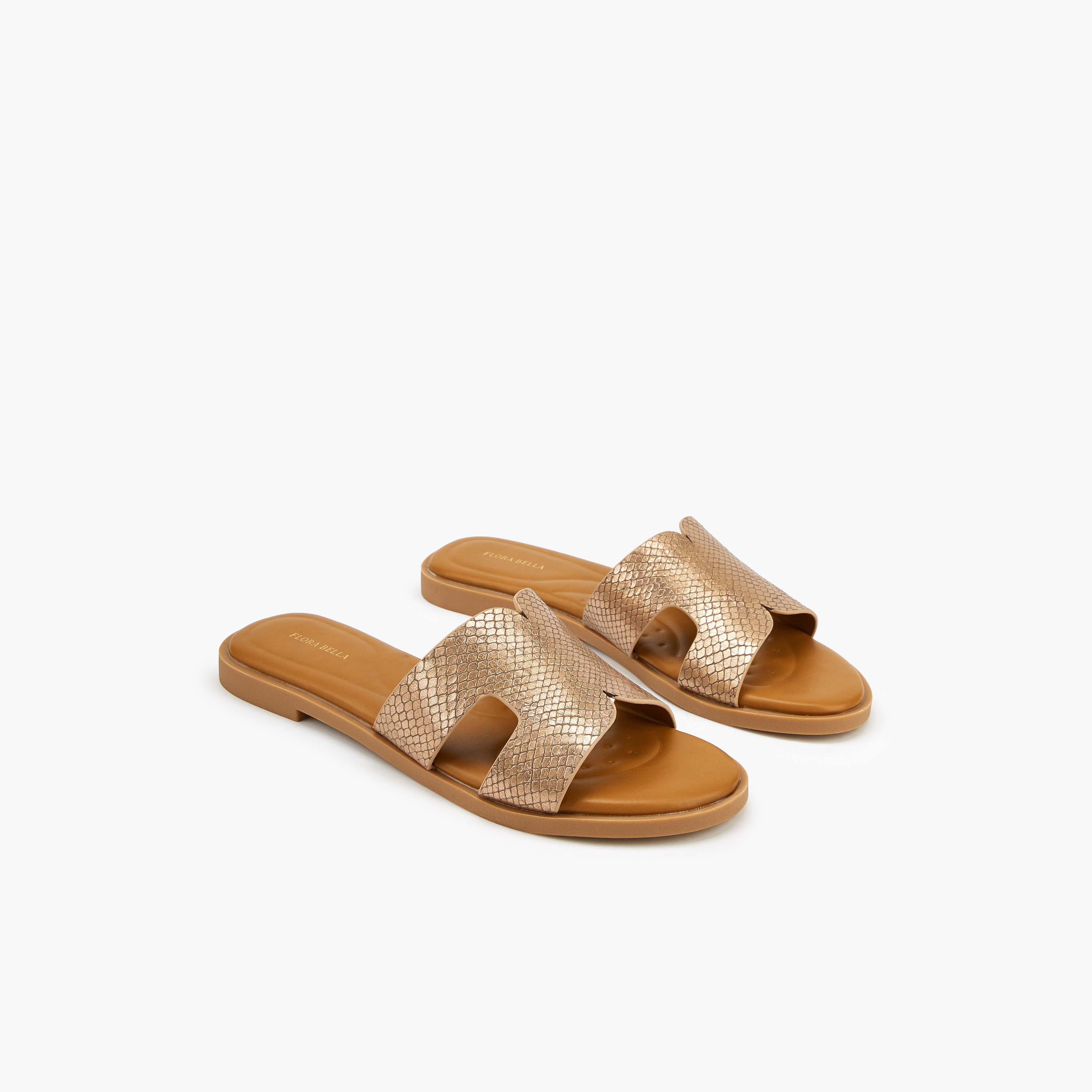 Flora Bella Textured Slip-On Flat Sandals-women-shoes-flats-sandals-image-1