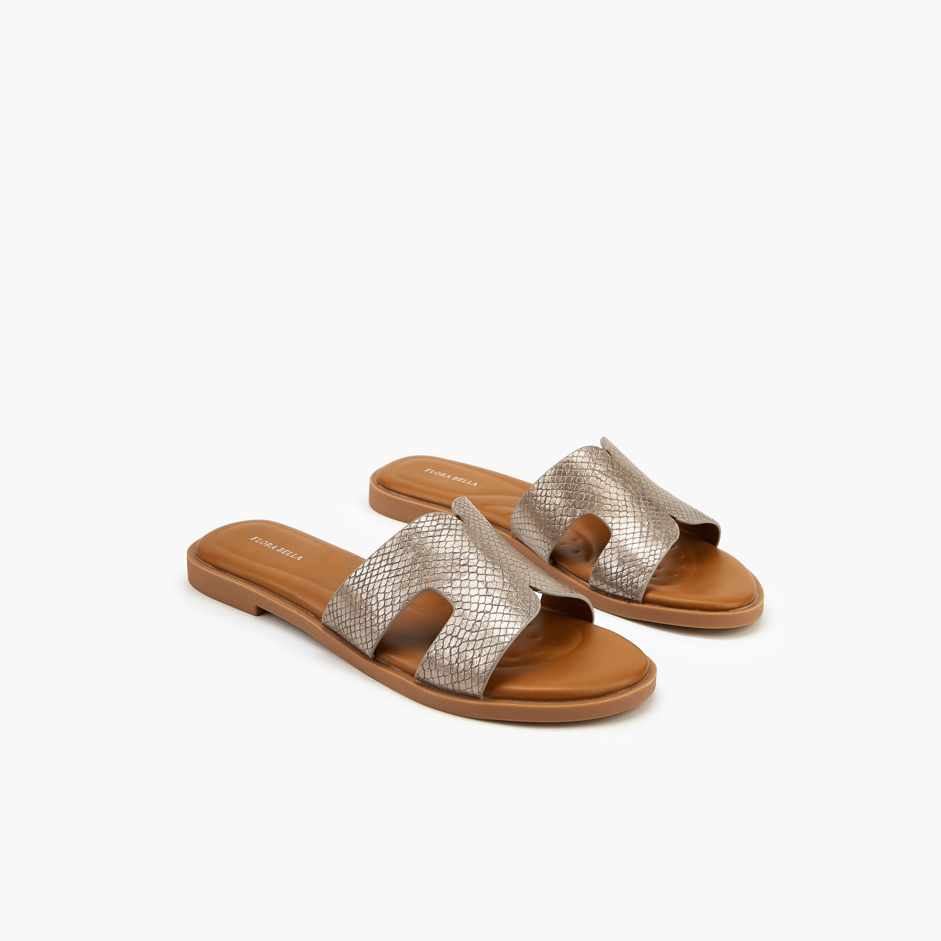 Flora Bella Textured Slip-On Flat Sandals-women-shoes-flats-sandals-image-1