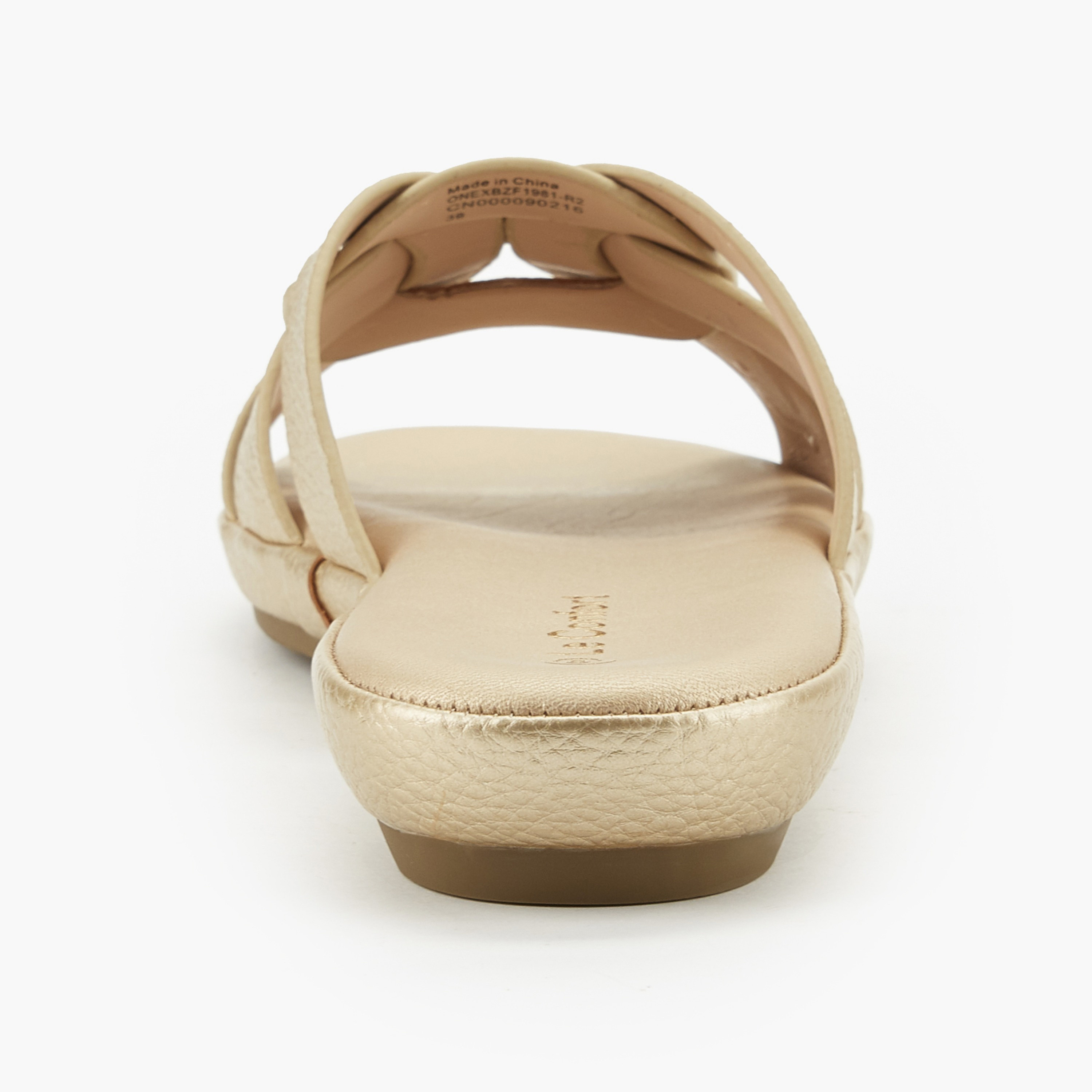 Le Confort Women Textured Slip-On Sandals-women-shoes-sandals-flats-image-5