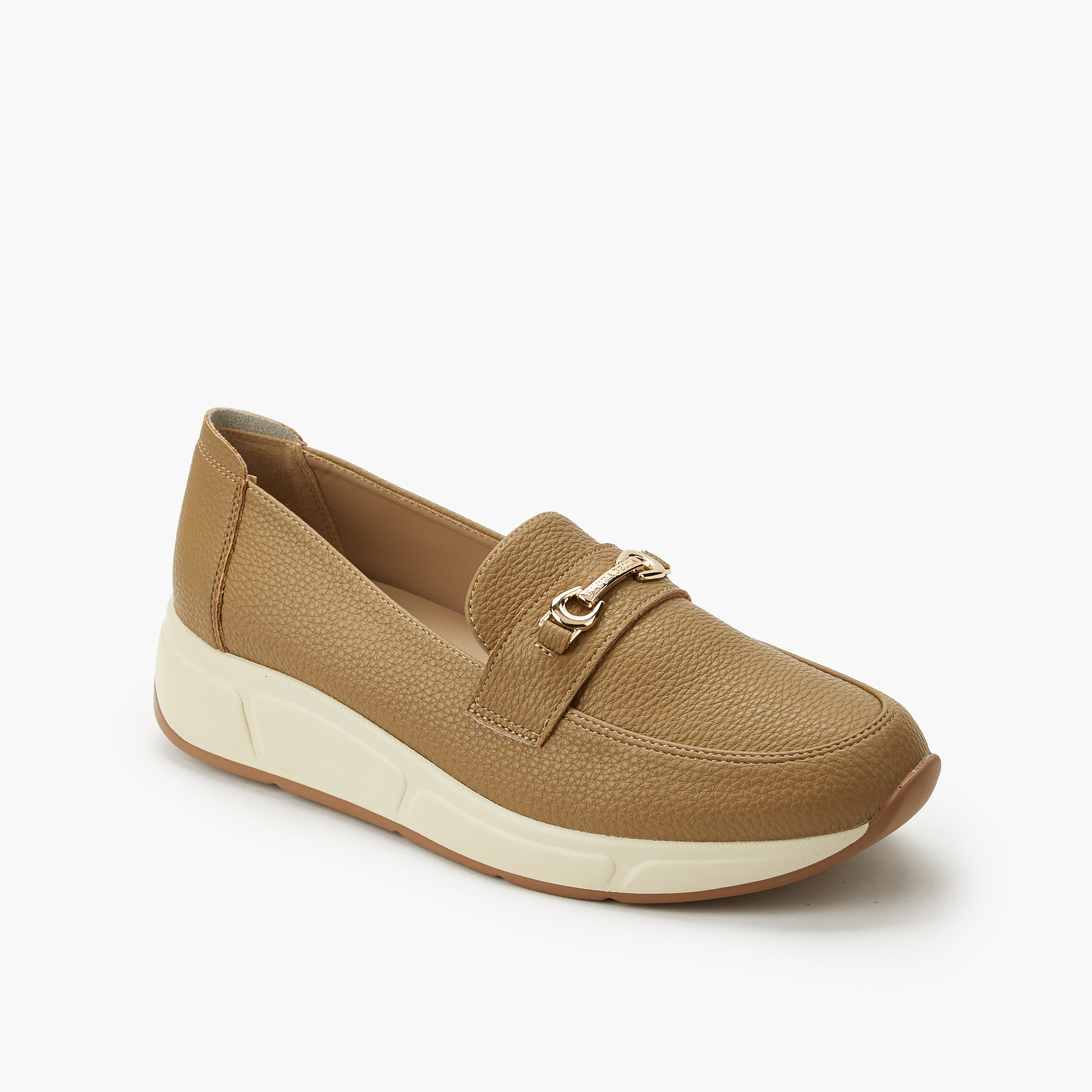حذاء سهل الارتداء بزينة معدنية للنساء من فلورا بيلا-women-shoes-loafersandmoccasins-image-2