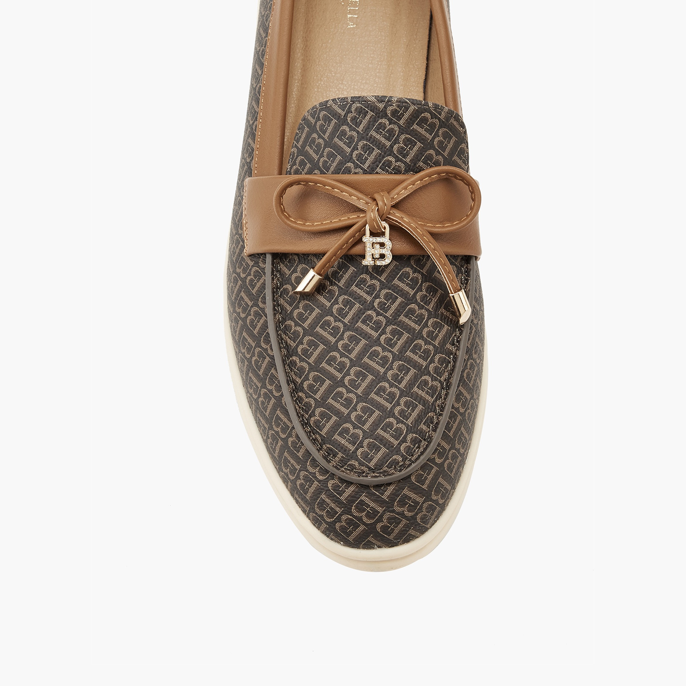 Flora Bella Monogram Print Slip-On Loafers with Bow Accent-women-shoes-loafersandmoccasins-image-4