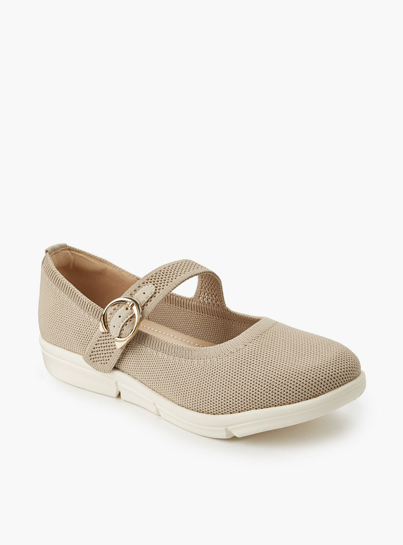 حذاء ماري جين بارز الملمس للنساء من لو كونفورت-women-shoes-ballerinas-image-2