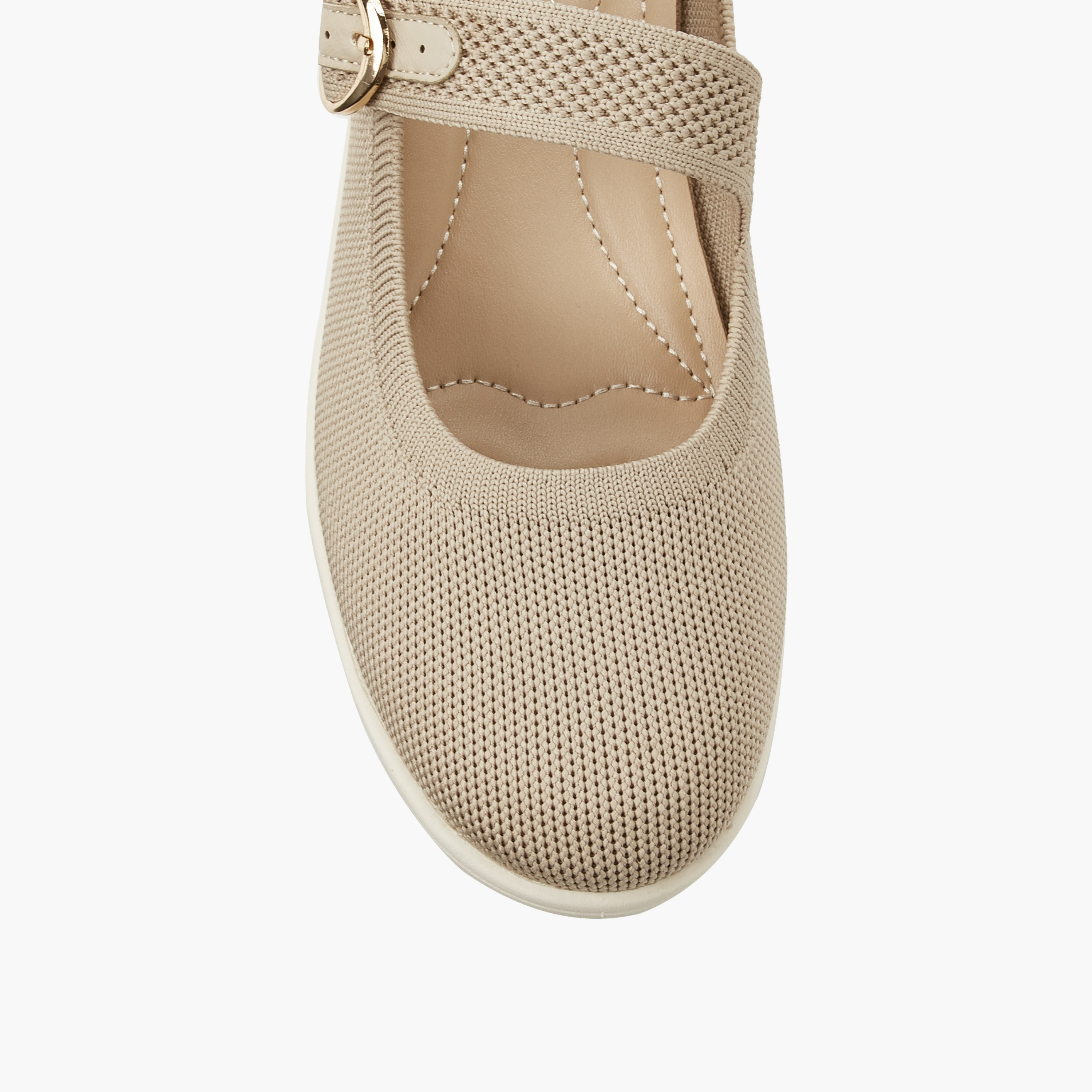 حذاء ماري جين بارز الملمس للنساء من لو كونفورت-women-shoes-ballerinas-image-4