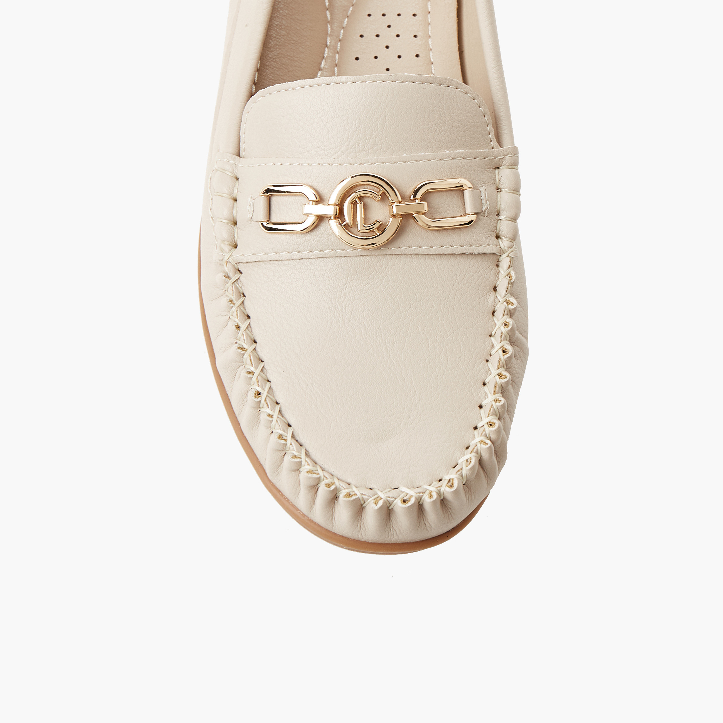 Le Confort Women Metal Accent Loafers-women-shoes-loafersandmoccasins-image-5
