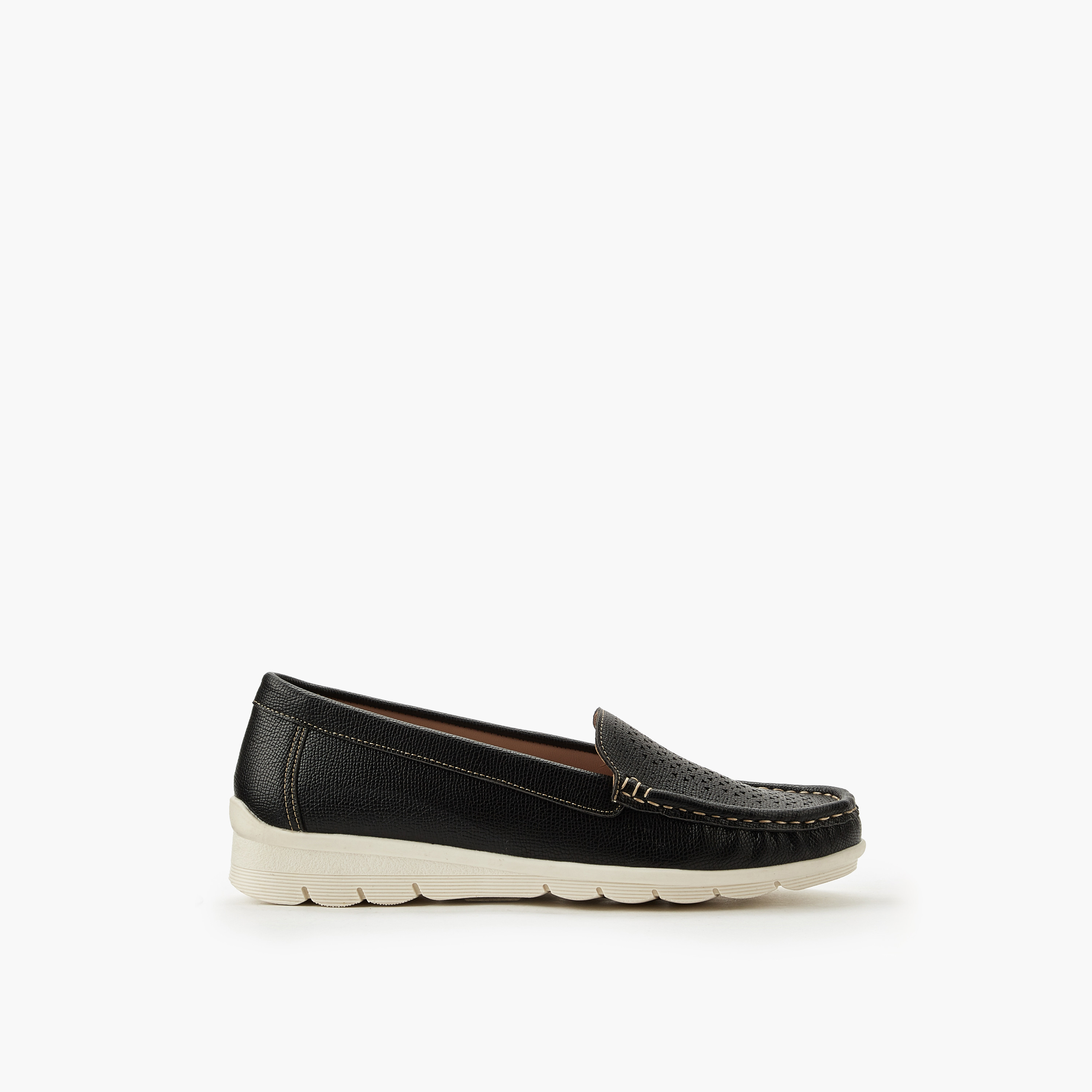 حذاء لوفرز مثقب للنساء من لو كونفورت-women-shoes-sandals-heeled-image-5