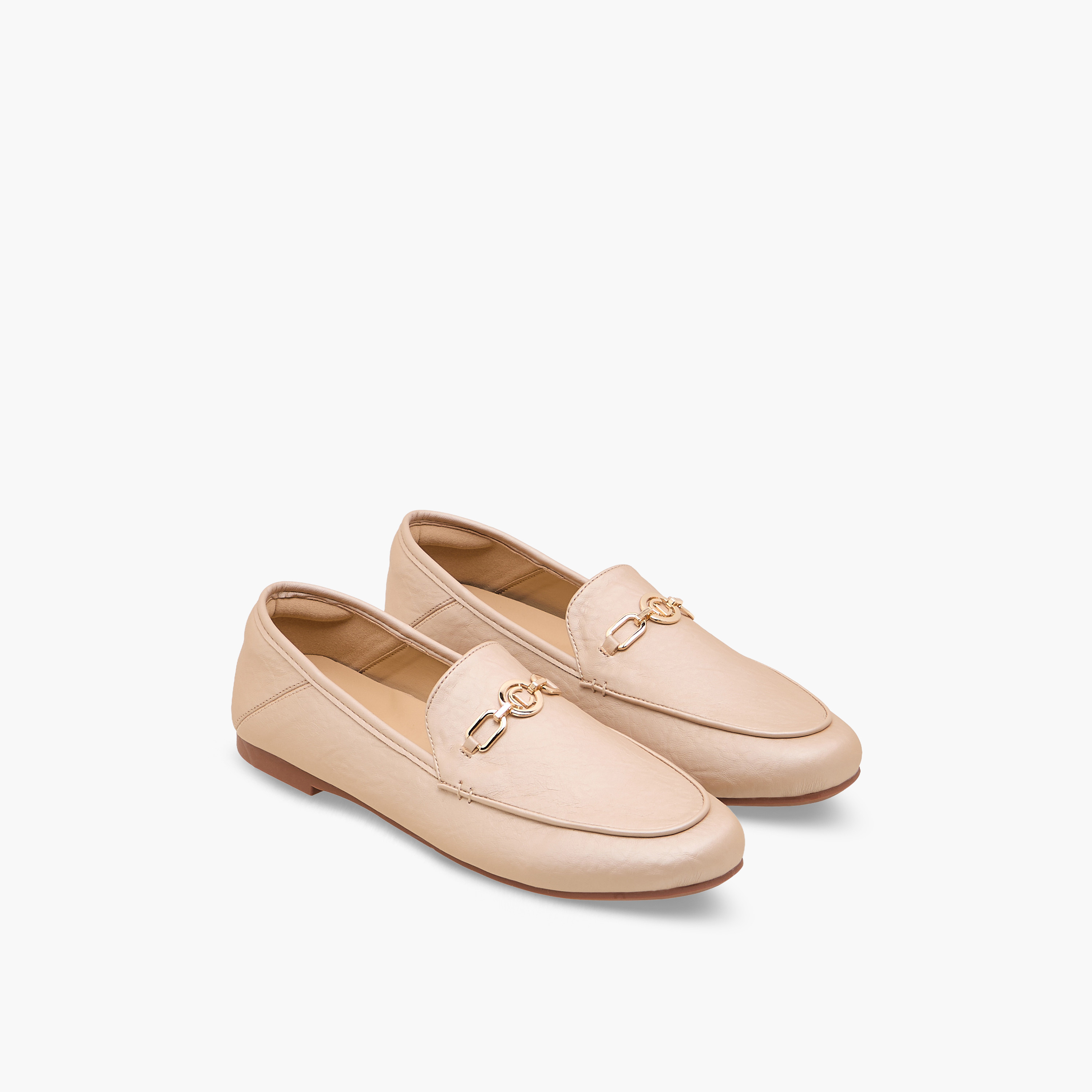 حذاء لوفر مريح بكعب عريض للنساء من لو كونفورت-women-shoes-loafersandmoccasins-image-1