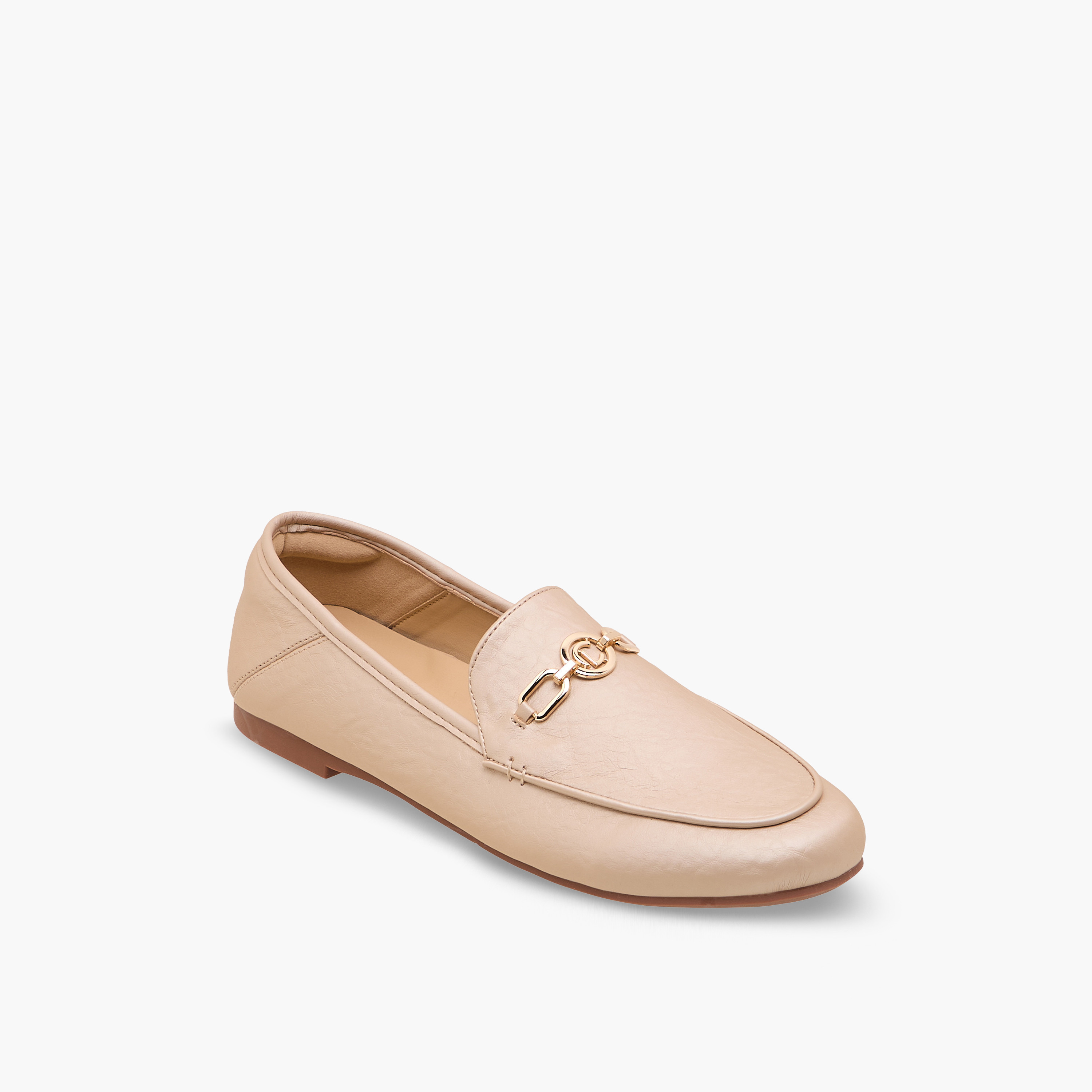 حذاء لوفر مريح بكعب عريض للنساء من لو كونفورت-women-shoes-loafersandmoccasins-image-2
