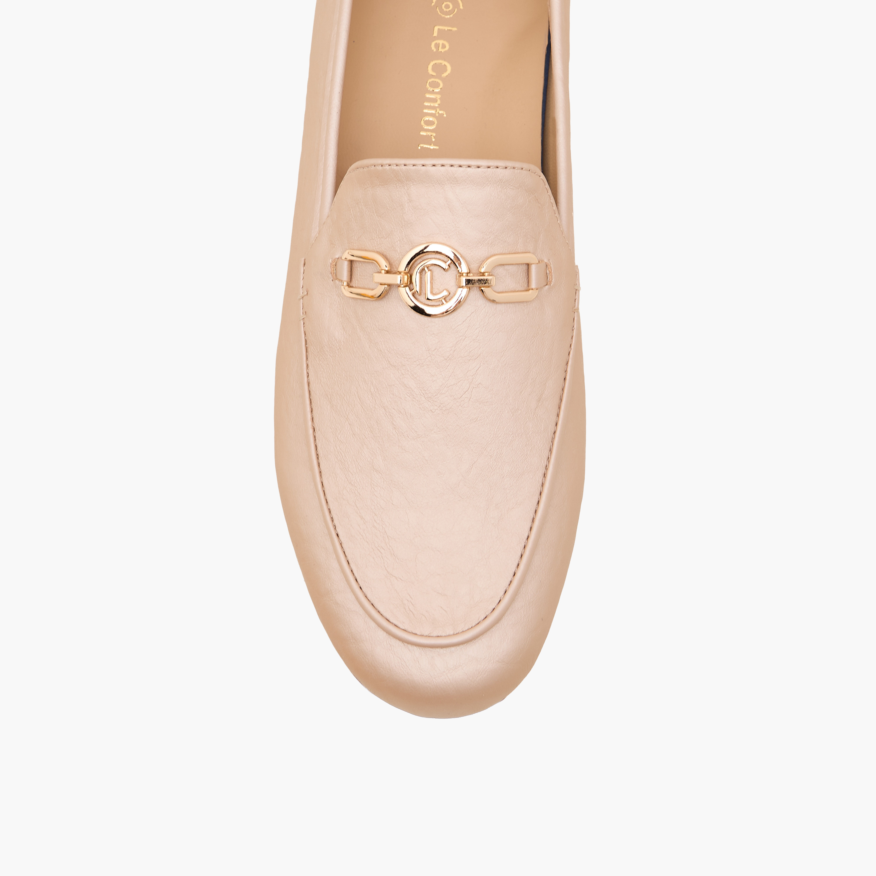 حذاء لوفر مريح بكعب عريض للنساء من لو كونفورت-women-shoes-loafersandmoccasins-image-4